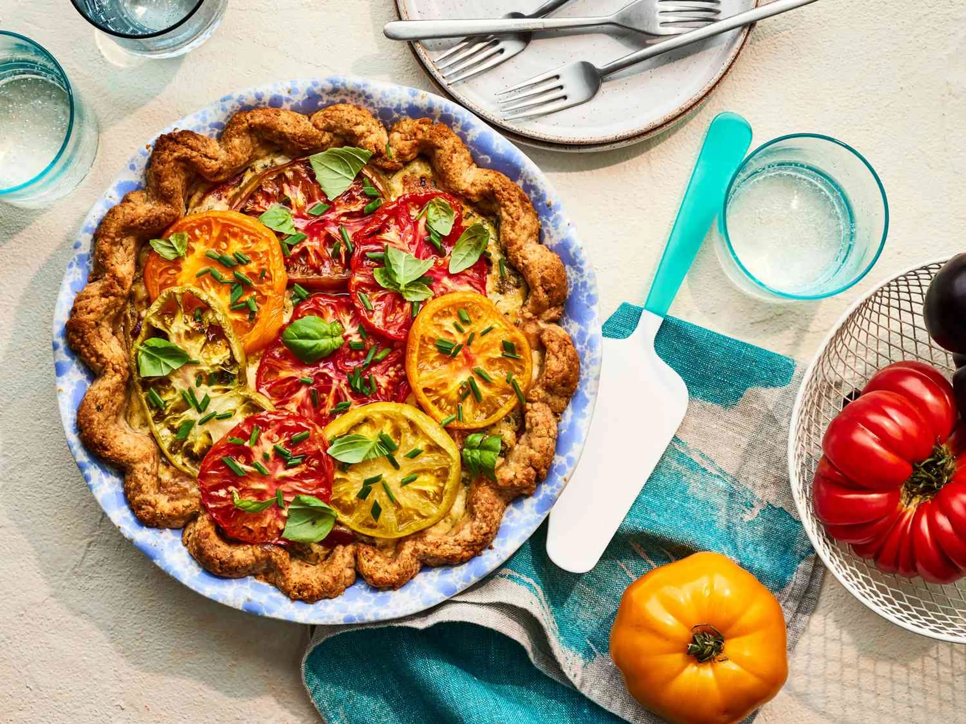 Heirloom Tomato Pie