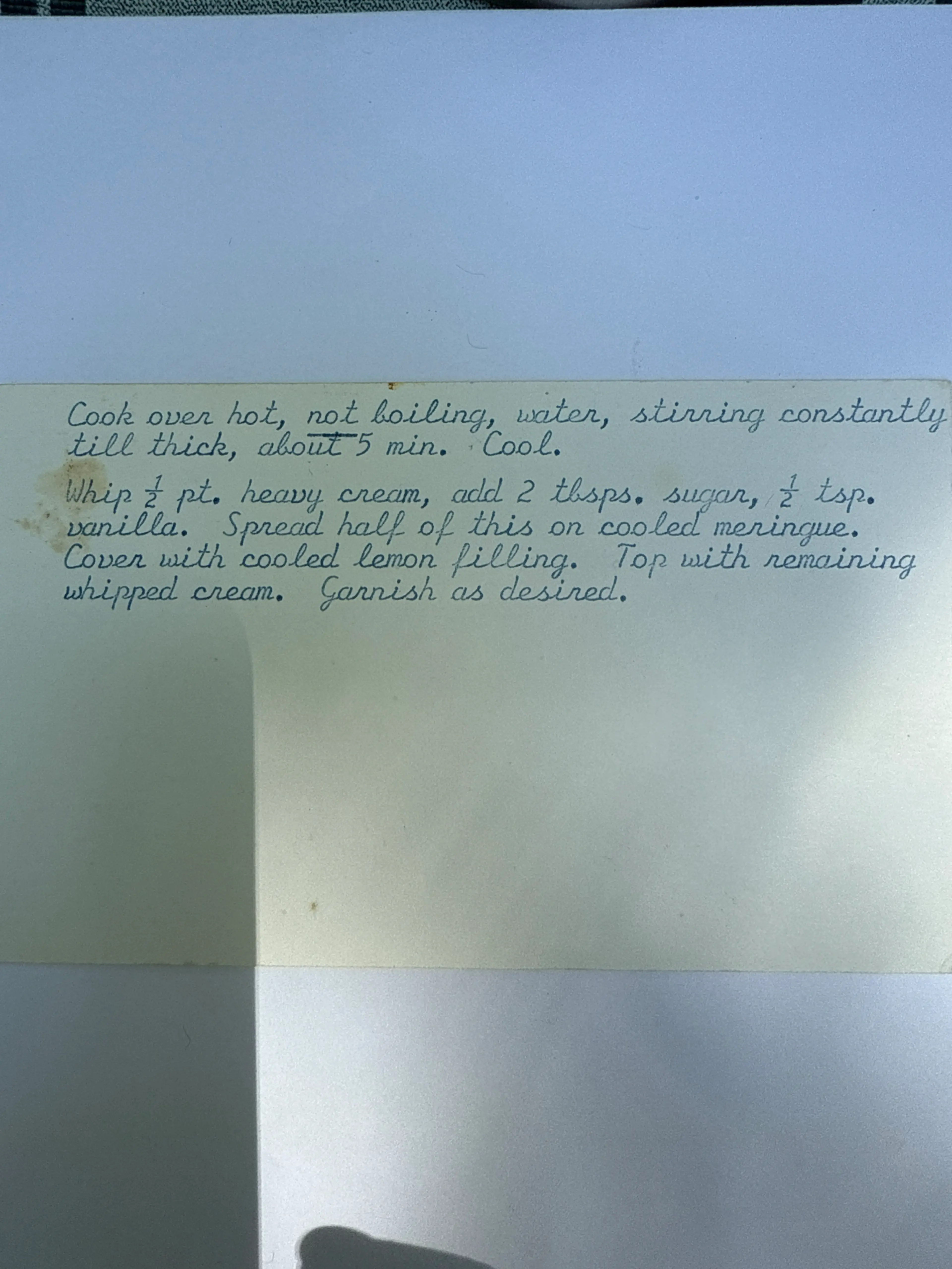Lemon Angel Pie (Evelyn Austin)