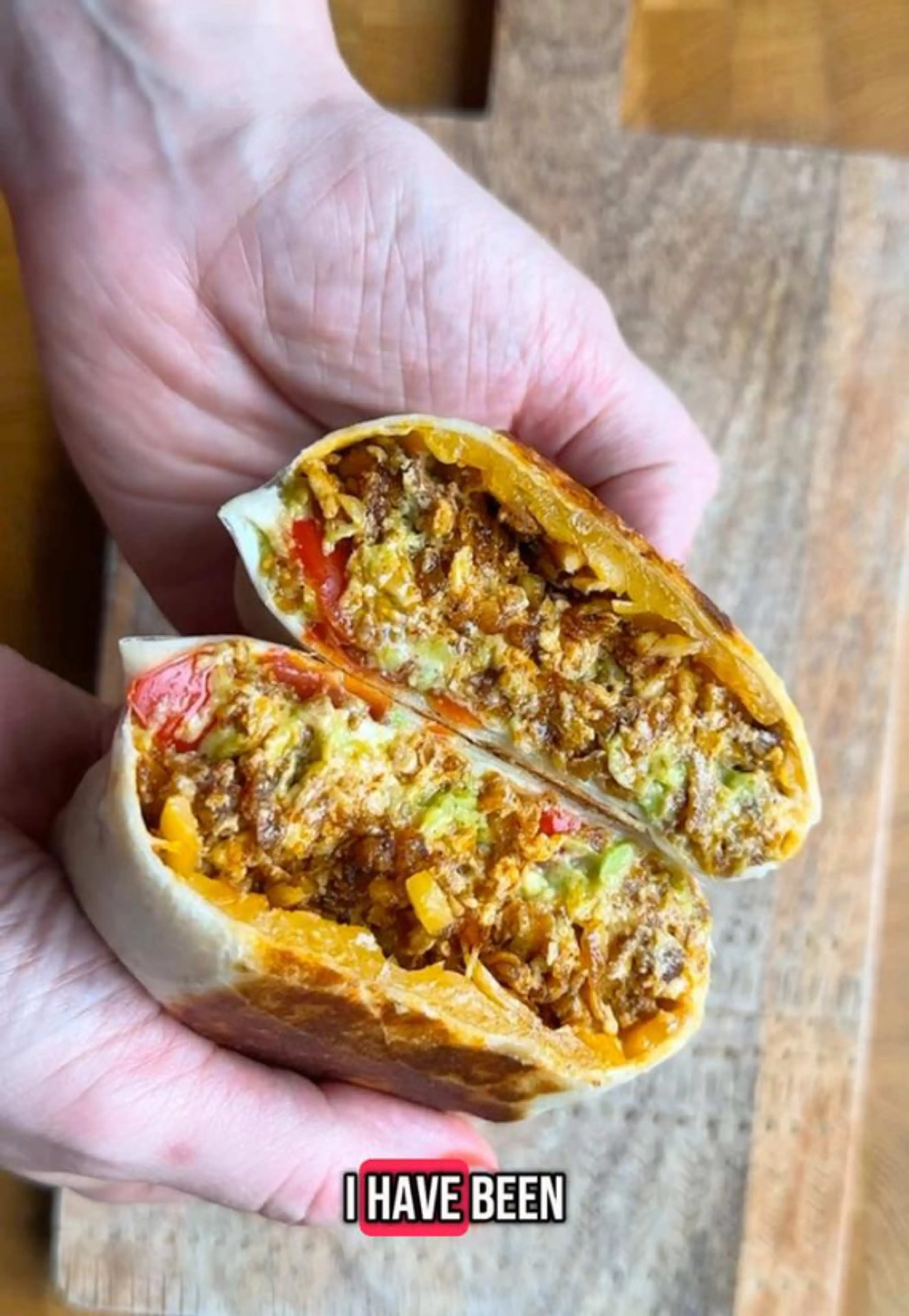 High Protein Tofu Burritos! I Used My Cottage Queso to Up th