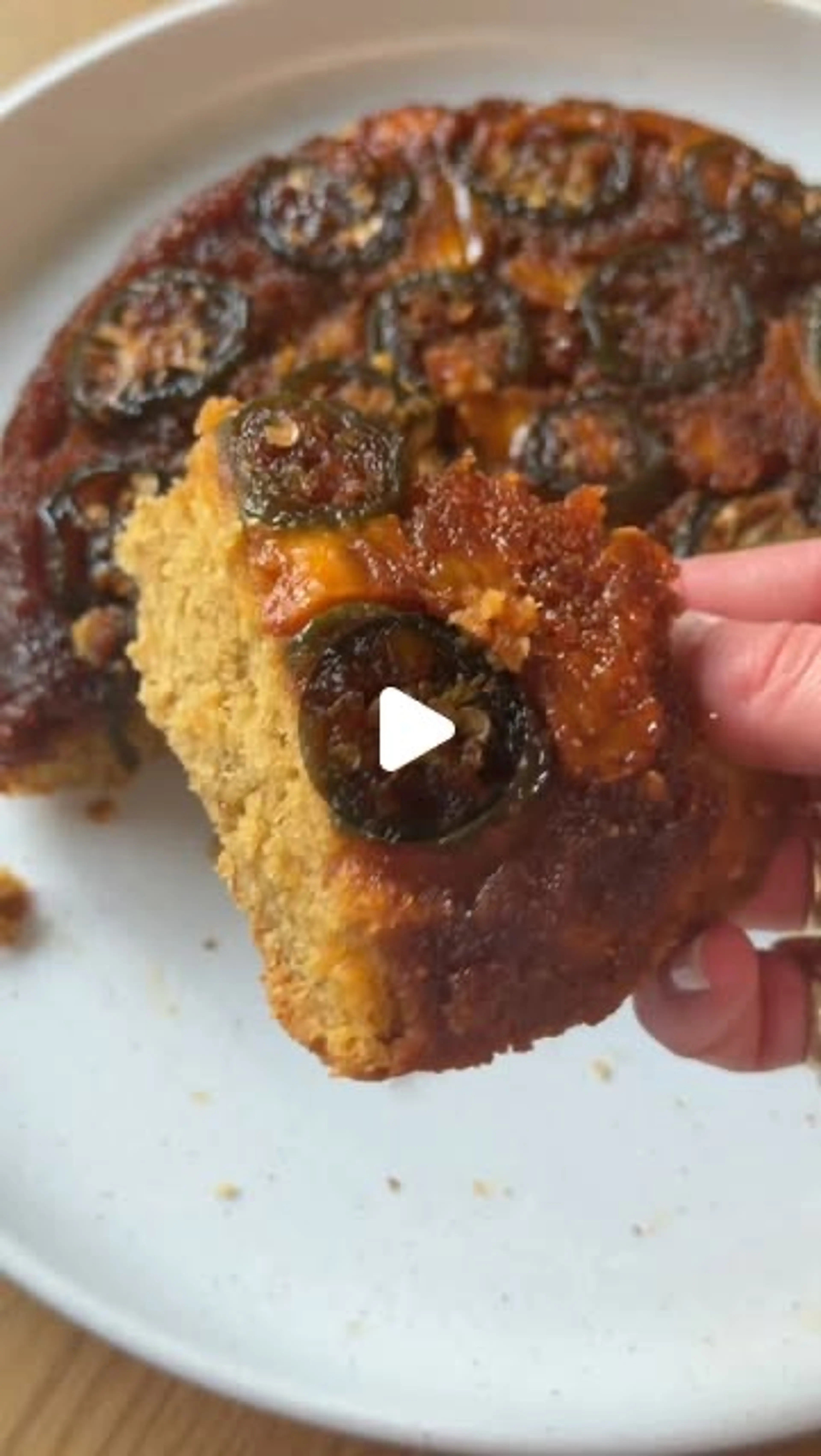 Recipe: Jalapeño Cheddar Upside Down Cornbread