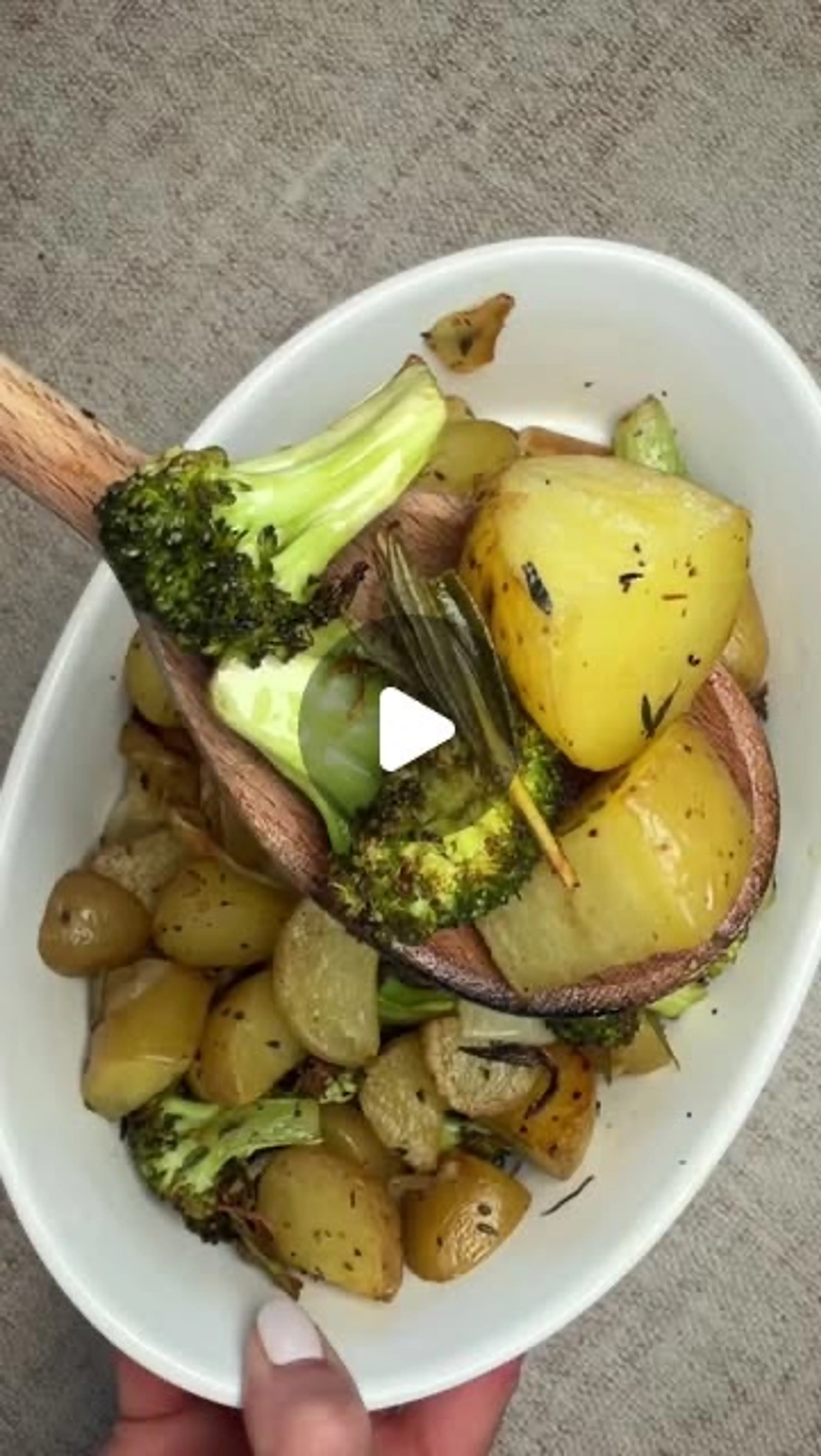 Roasted Potato & Broccoli