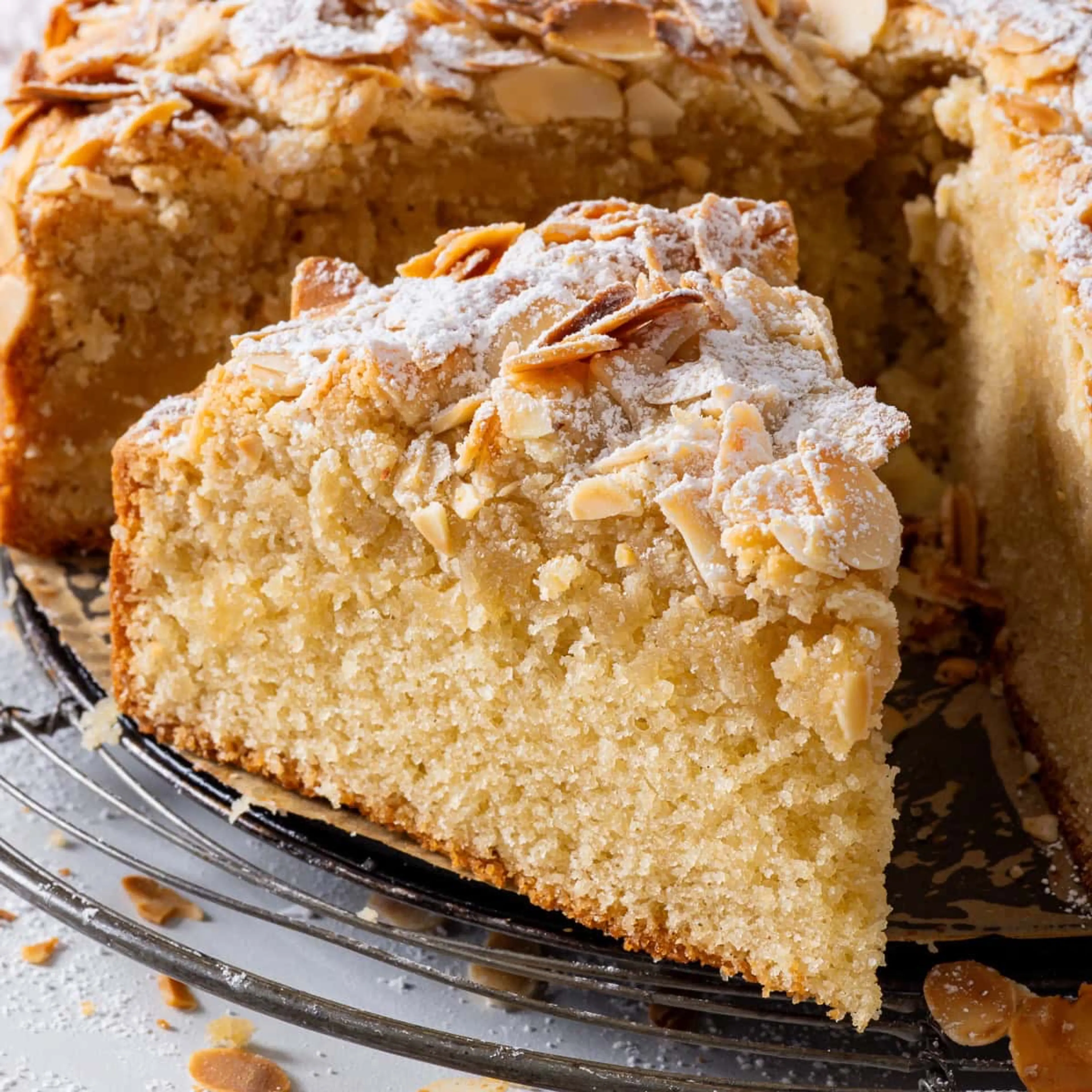 Gluten Free Almond Croissant Cake