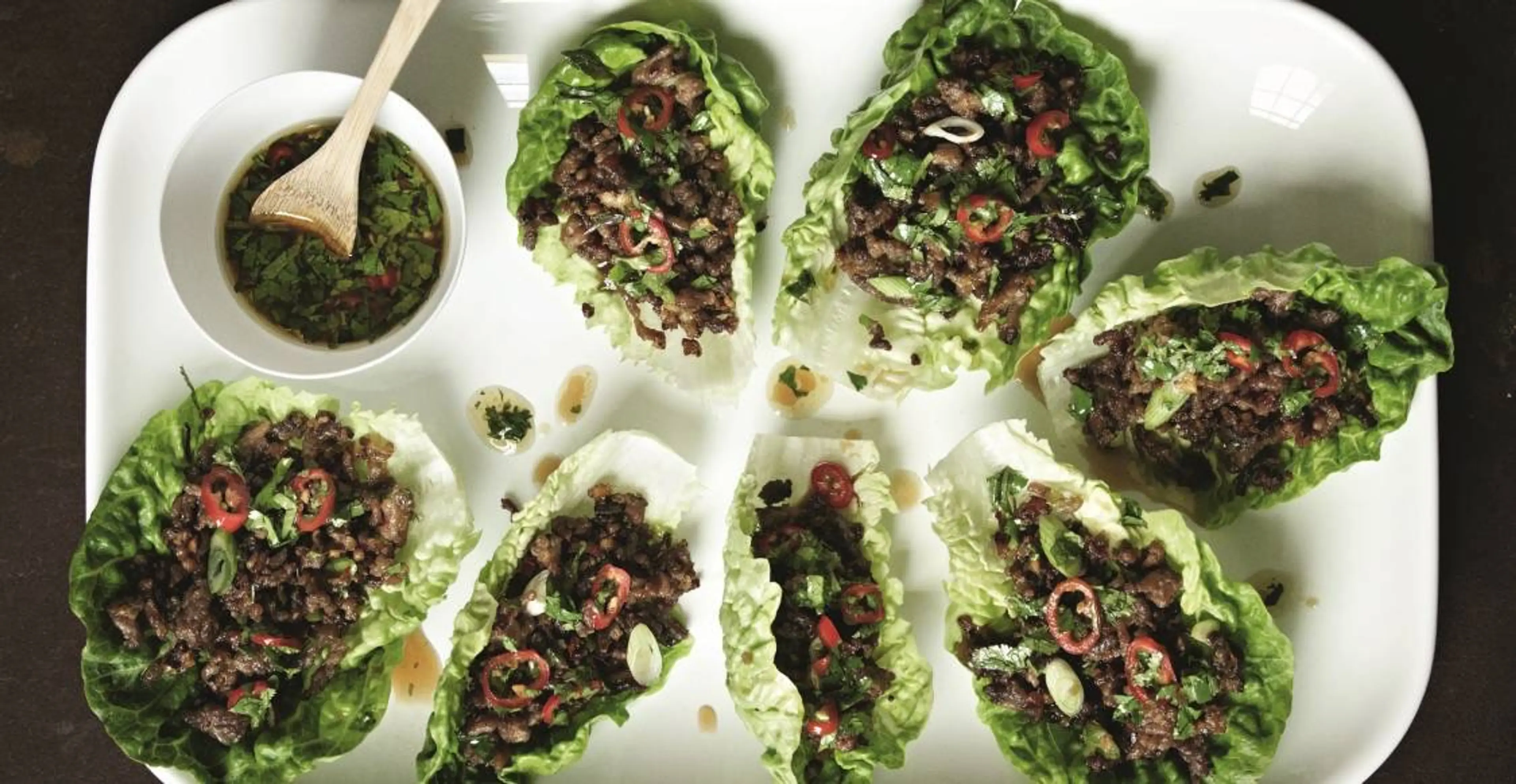 Chilli Beef Lettuce Wrap Recipe