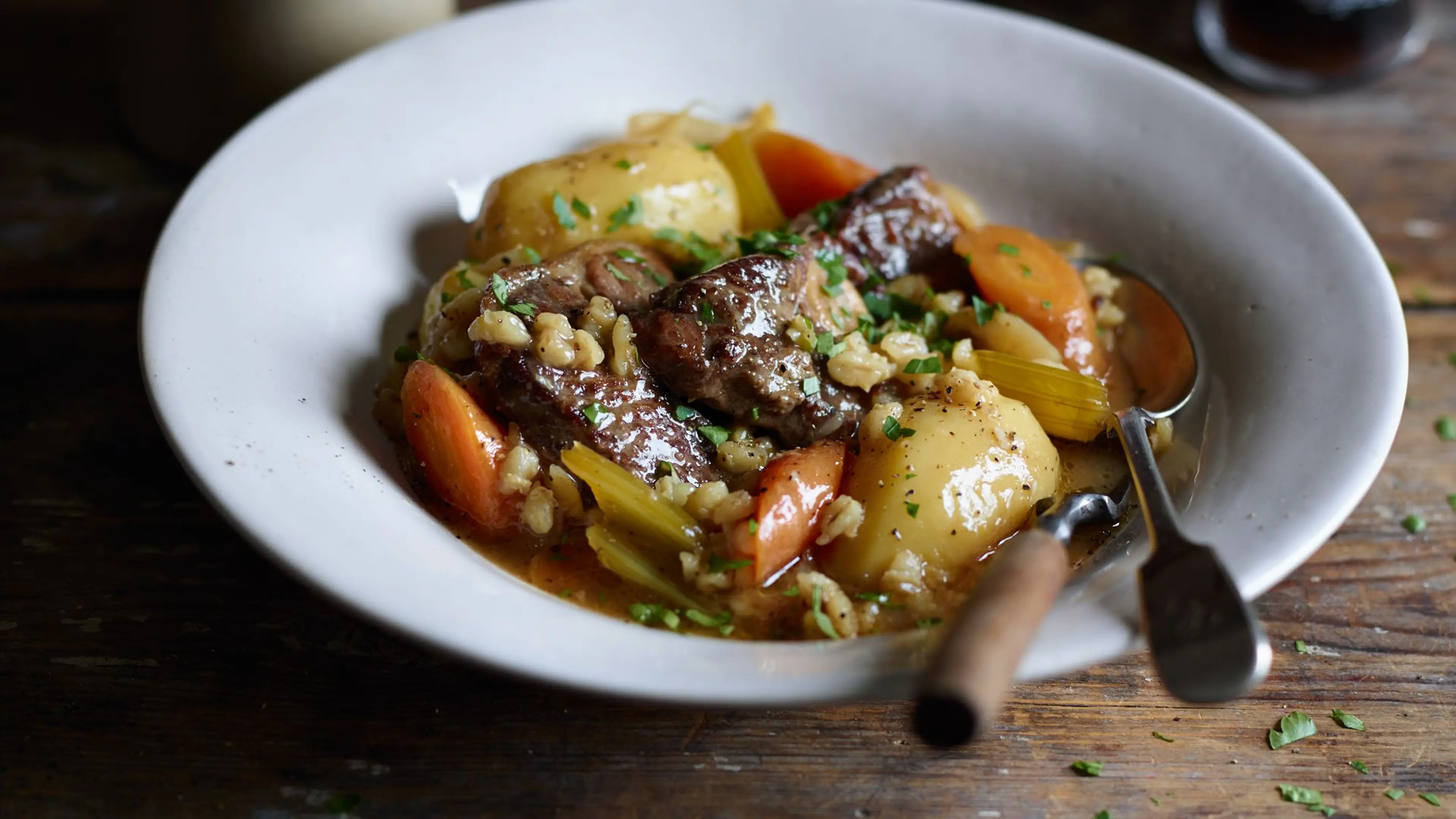Irish Lamb Stew with Pearl Barley