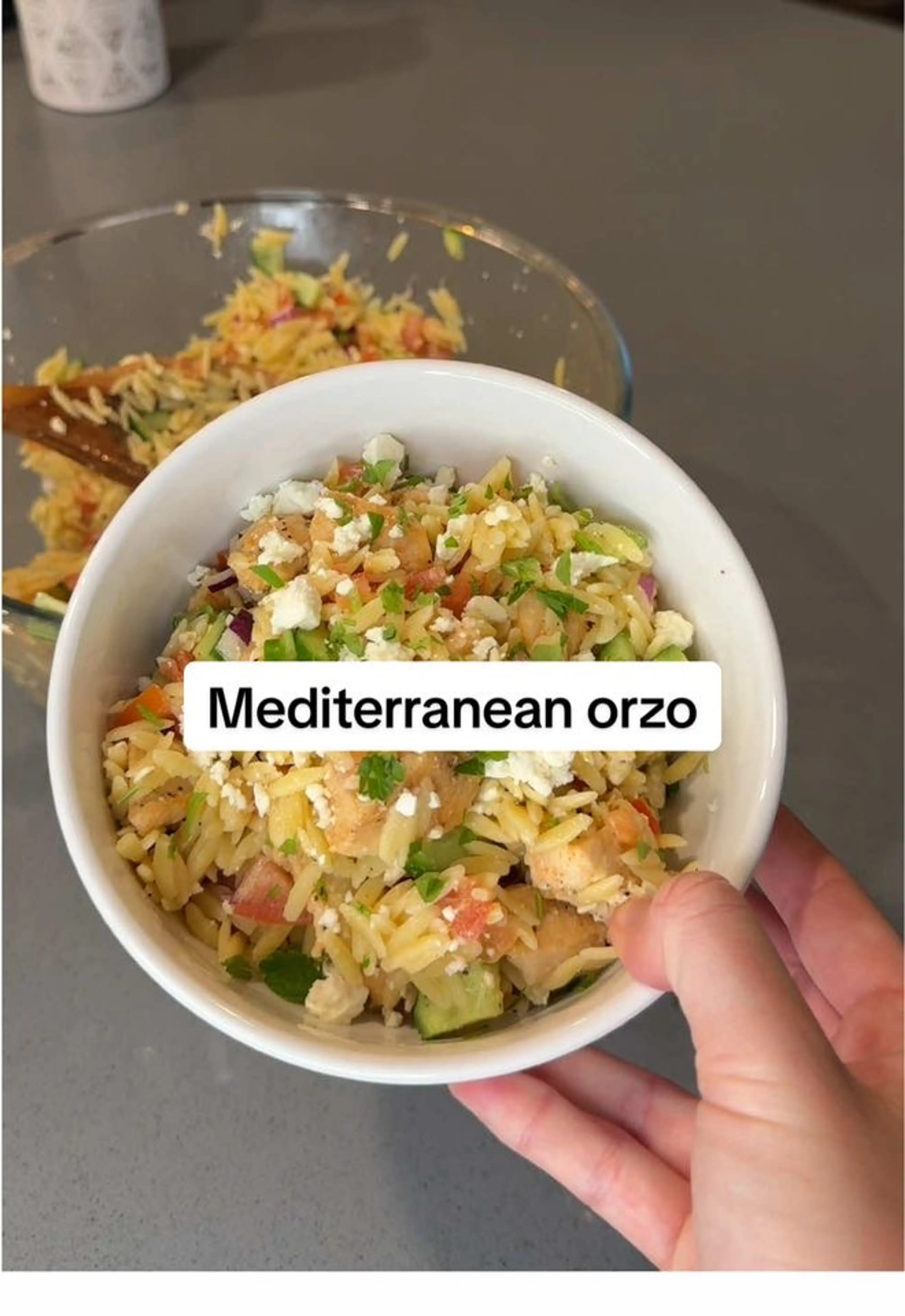 Mediterranean Orzo