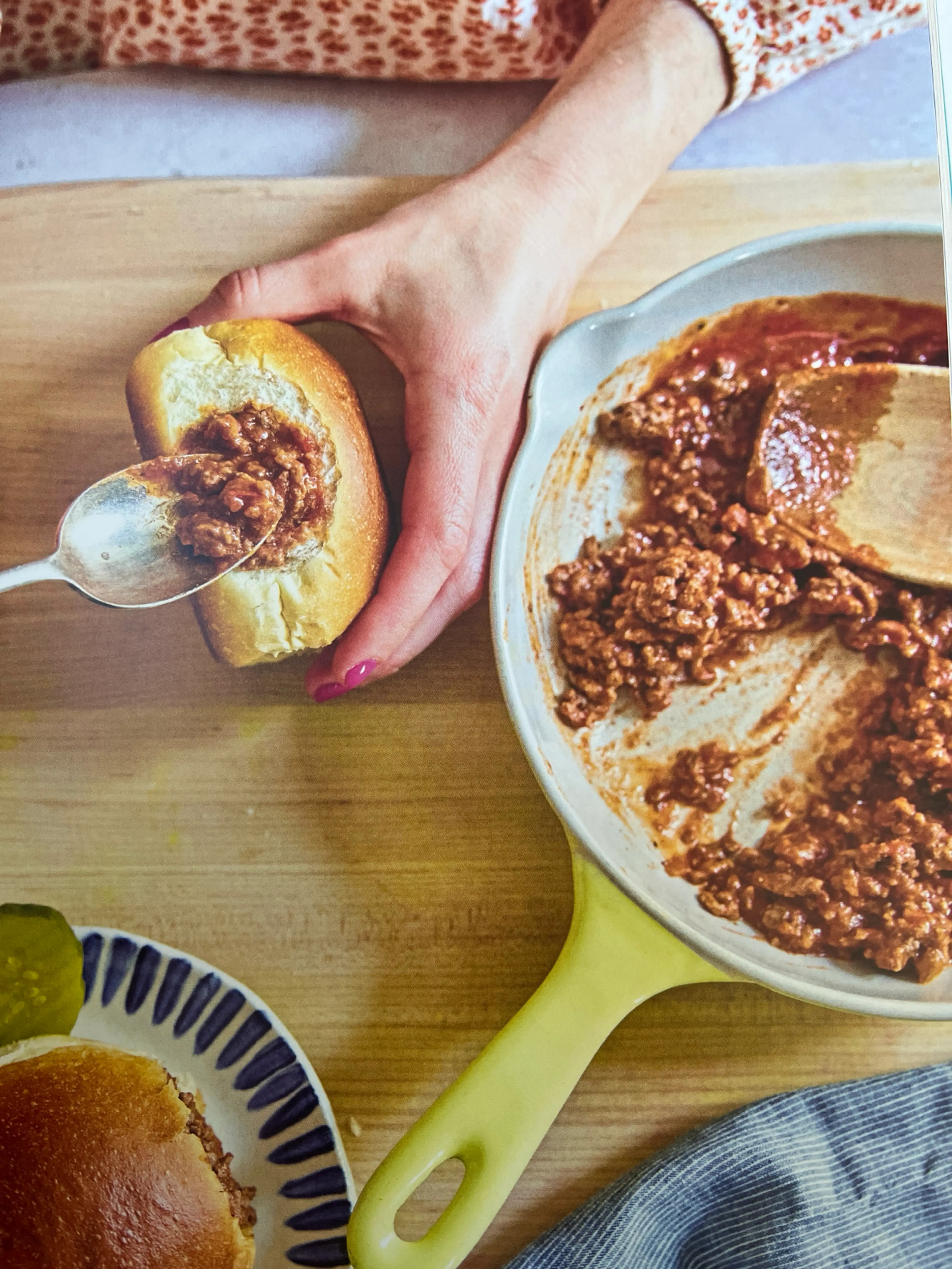 Sloppy Joe Sandwich Pockets