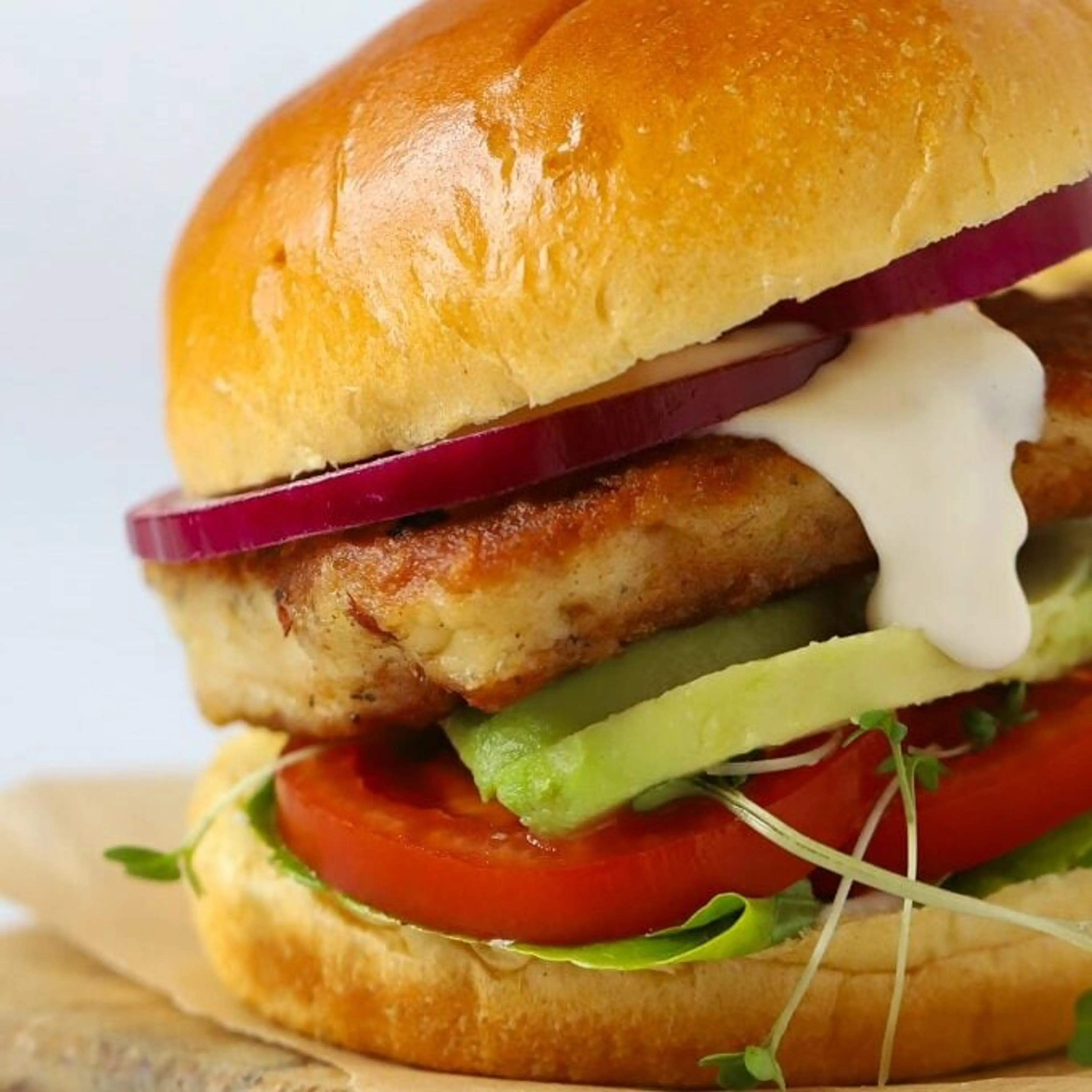 Halloumi Burger {15 Minute Meal}