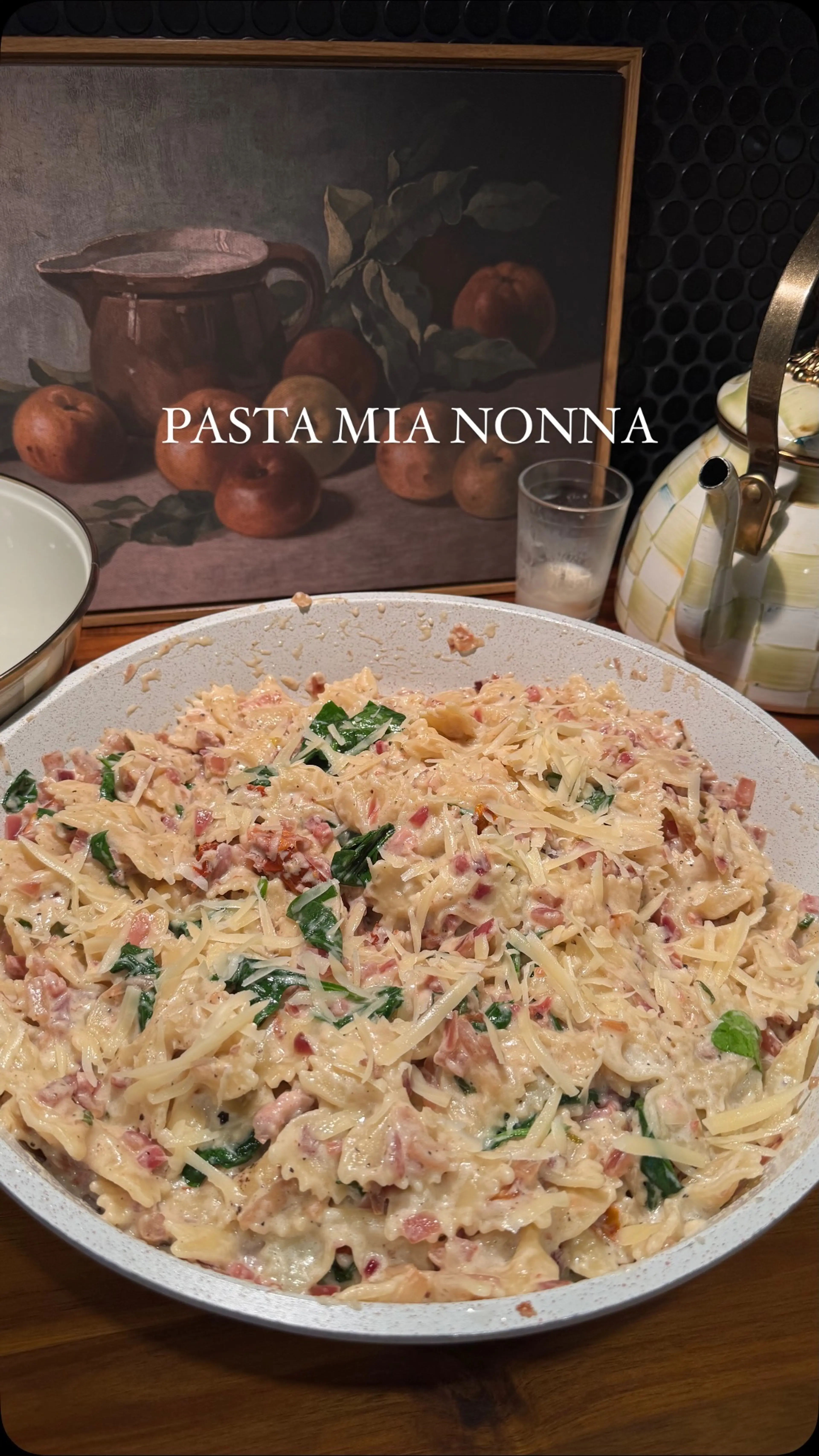 Pasta Mia Nonna for Dinner Tonight, Please and Thanks