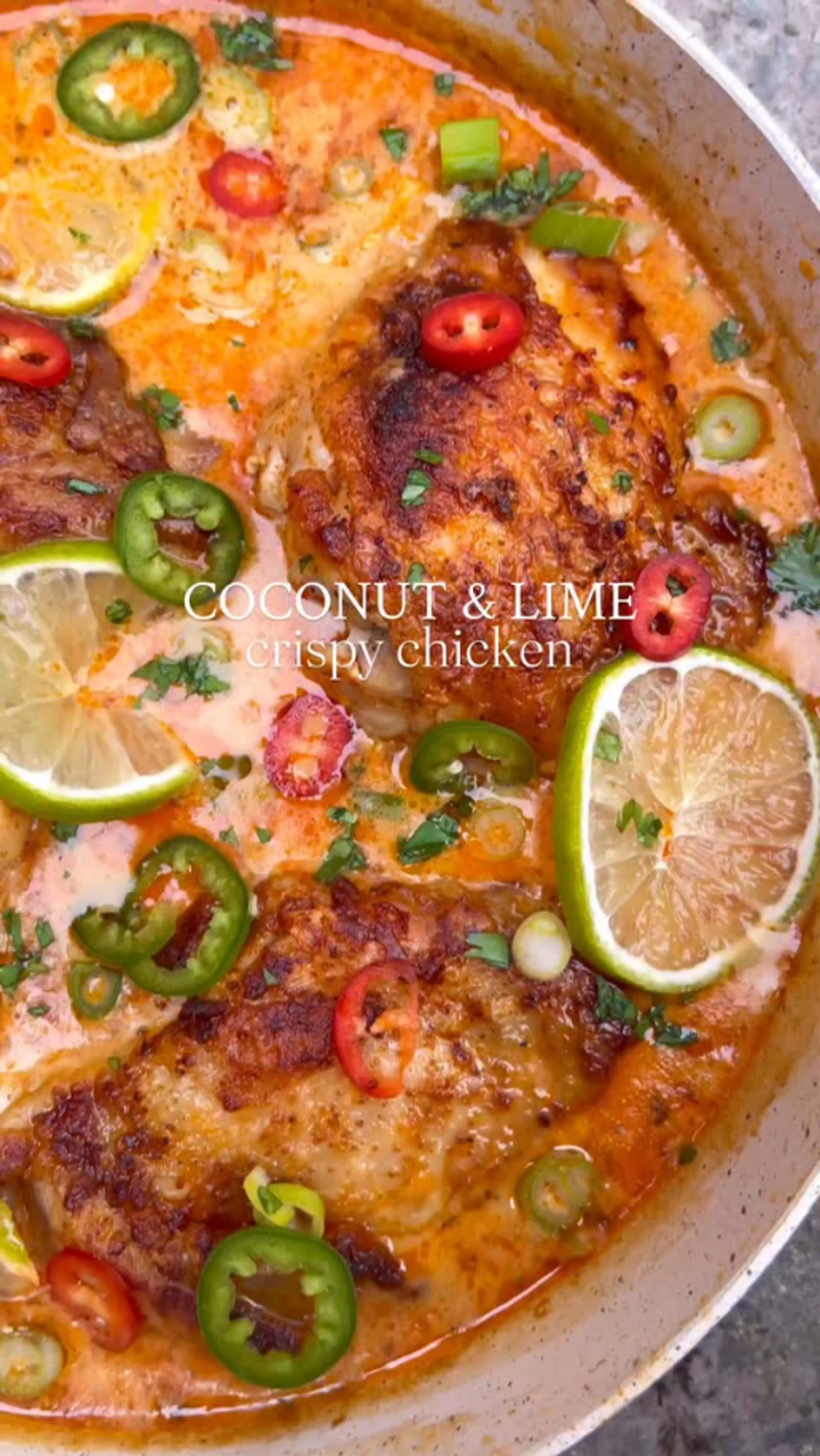 Lime Coconut Chilli Crispy Chicken