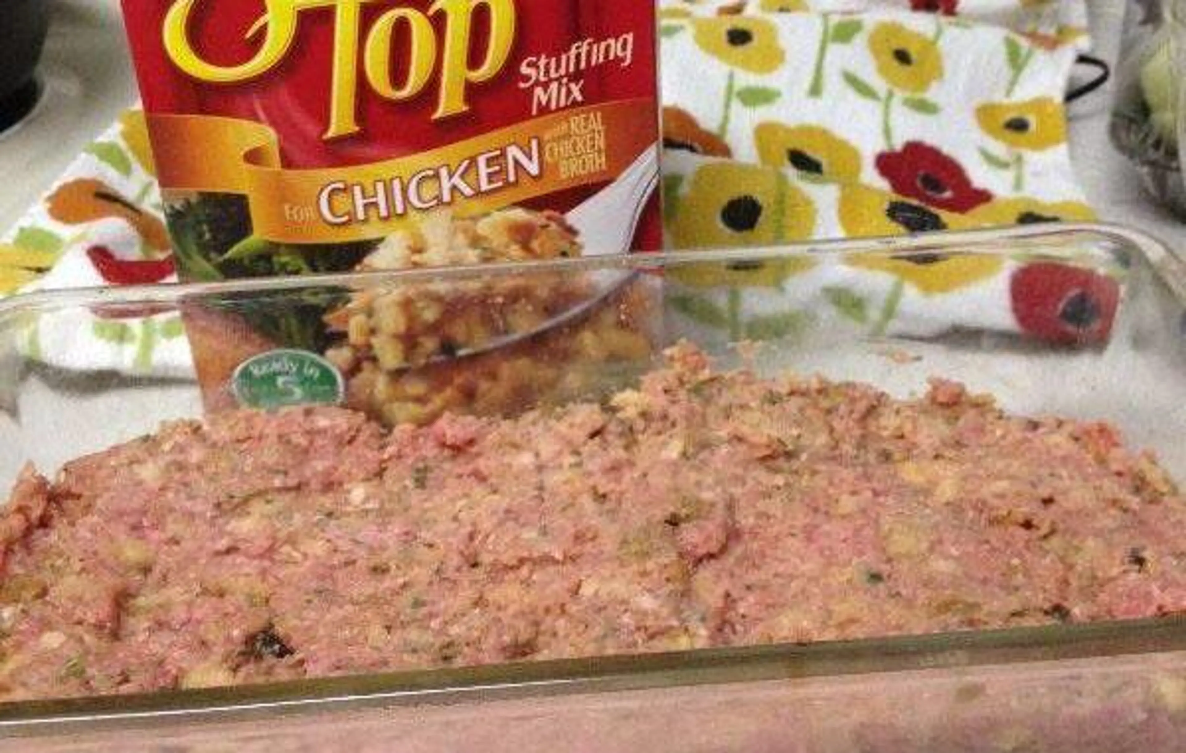 Stove Stop Stuffing Meatloaf