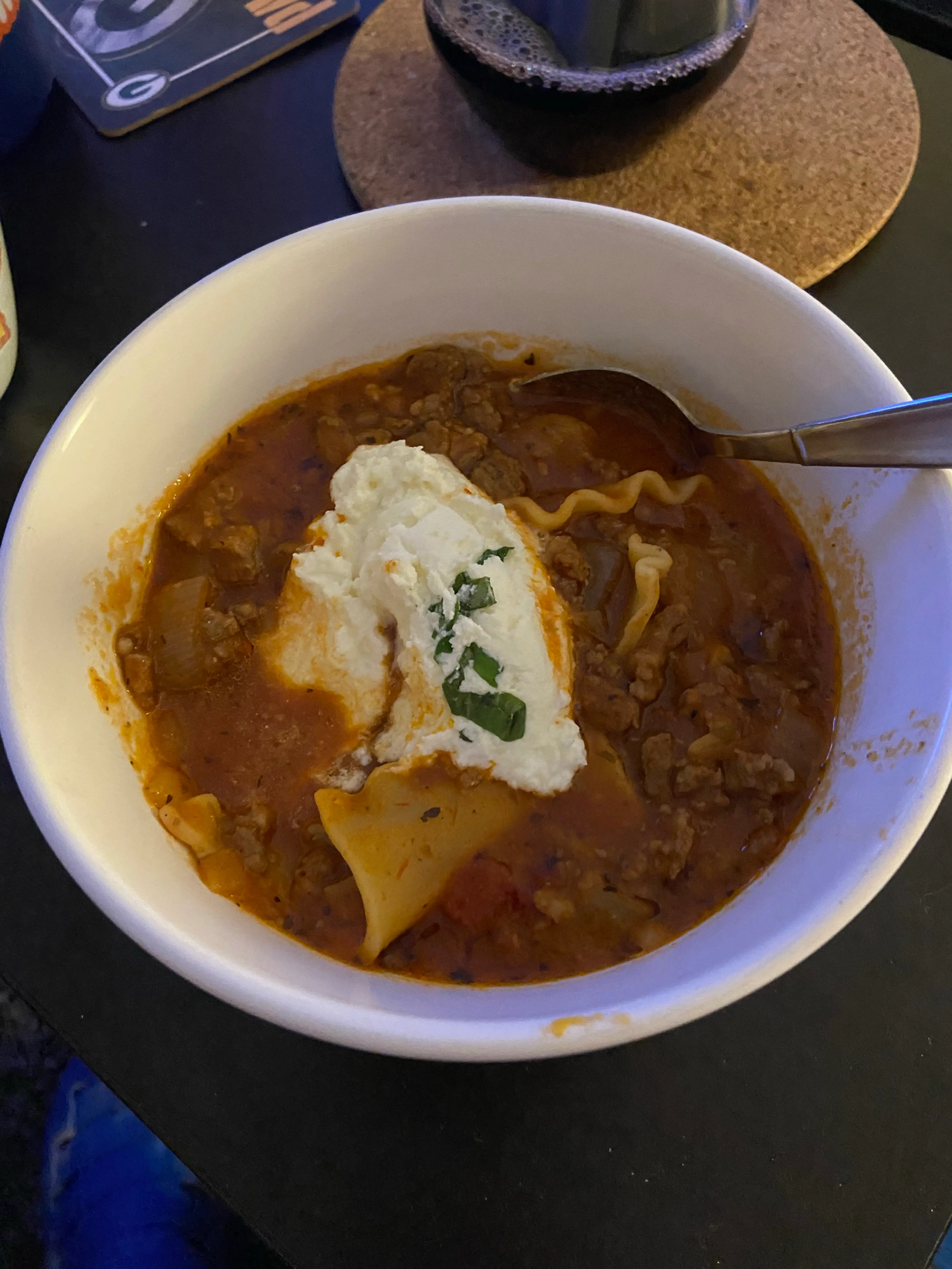 Lasagna Soup