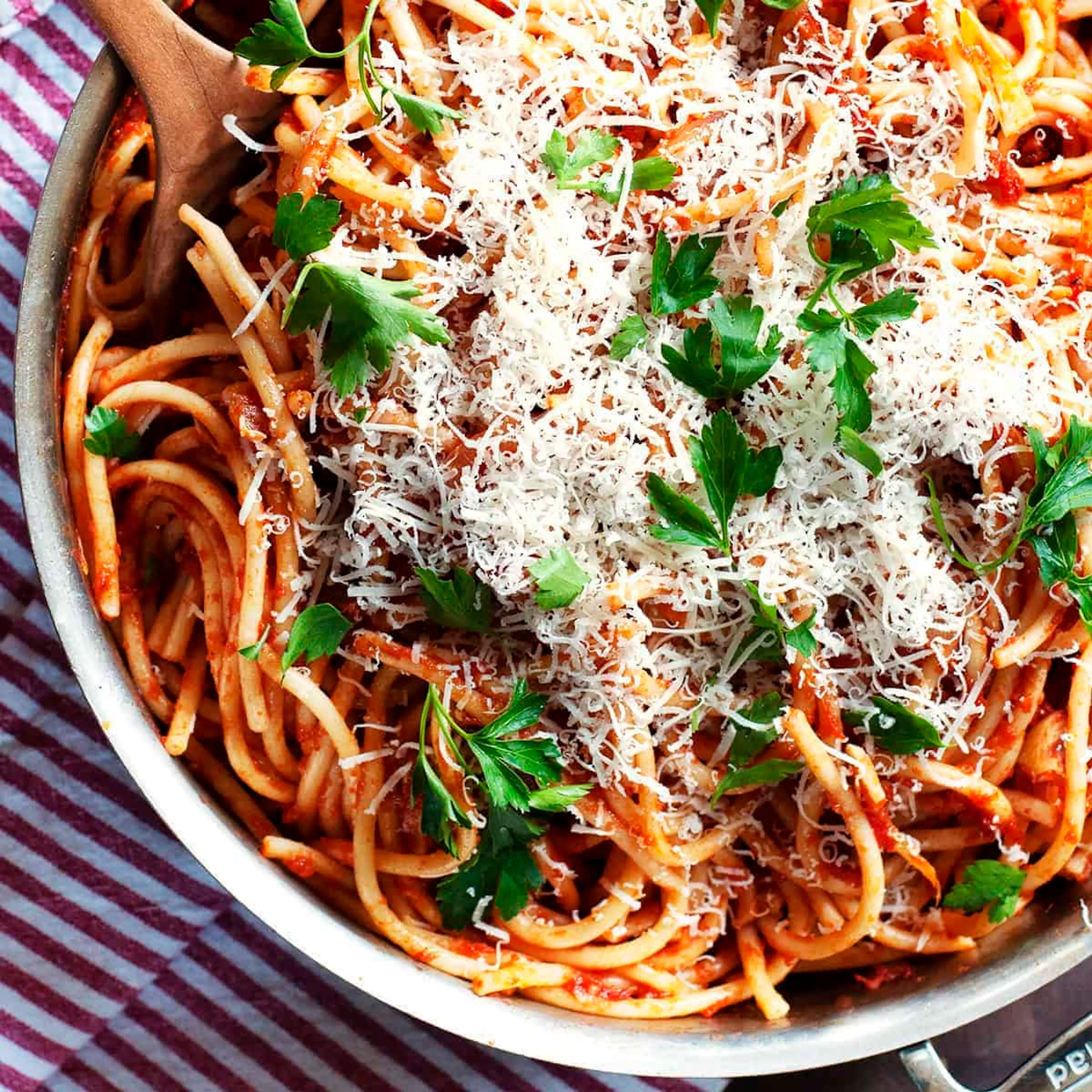 Bucatini All'Amatriciana - Easy