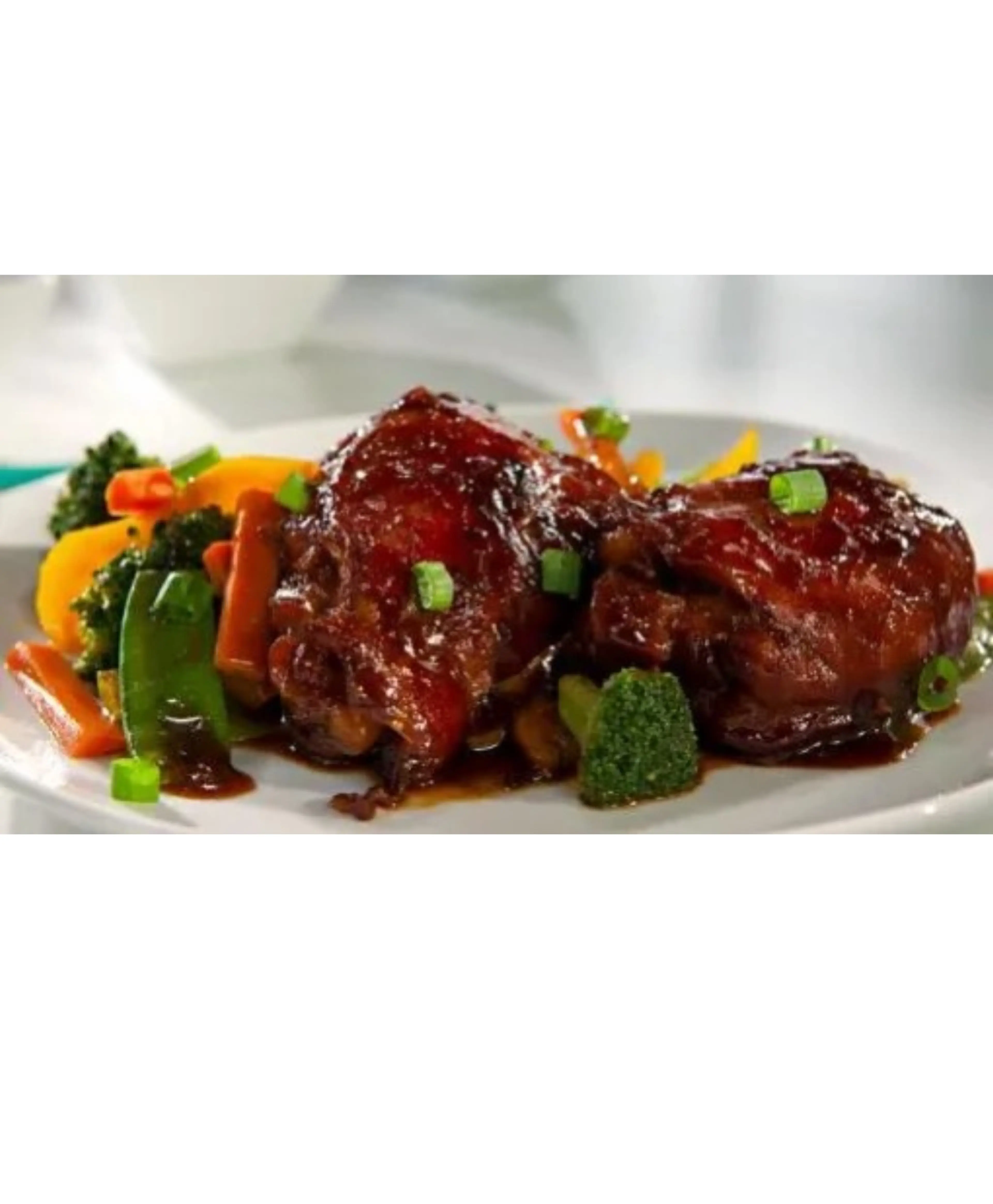 Red-Cooked Chicken with Assorted Vegetables
