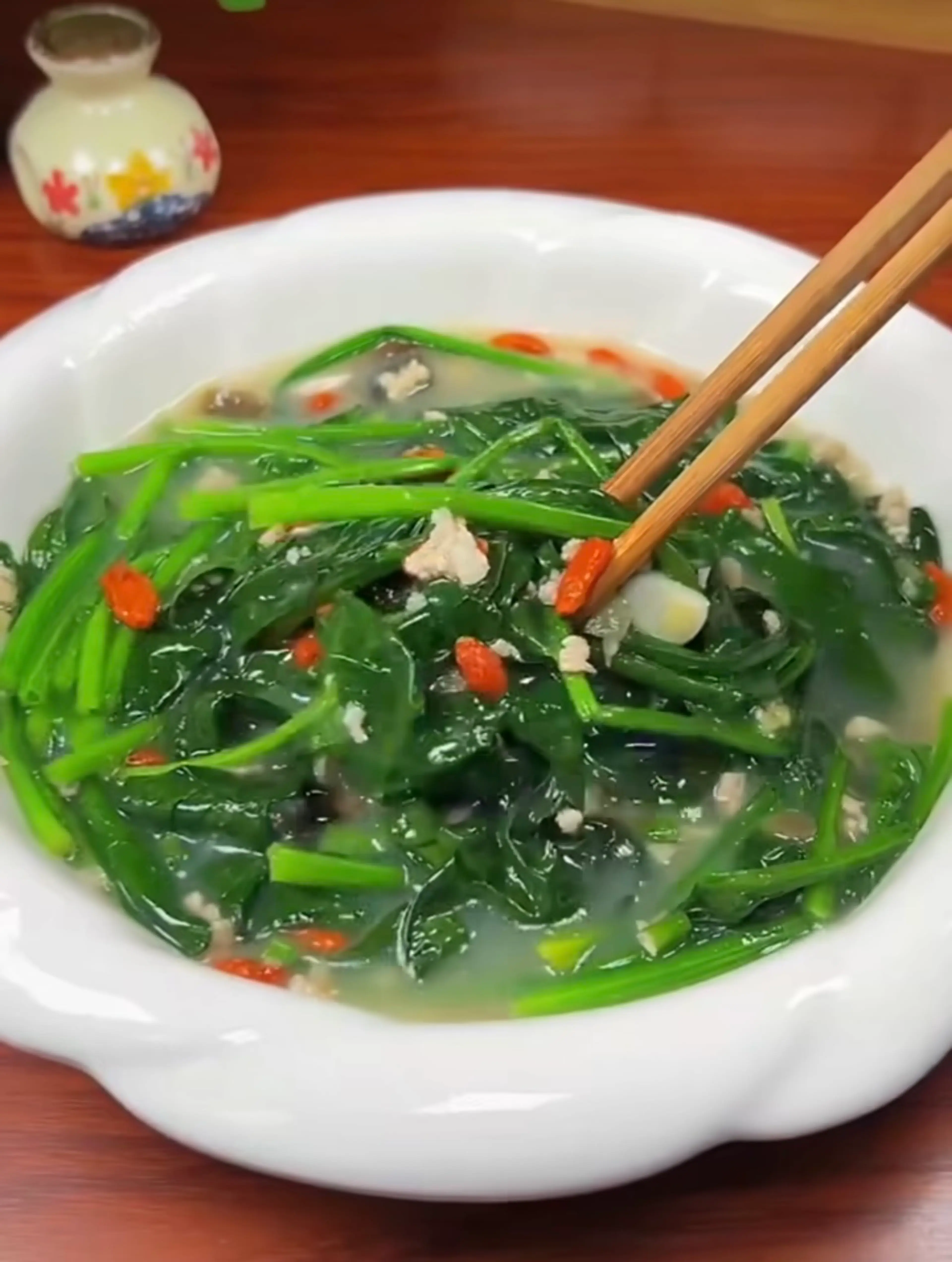 Chinese Spinach Soup