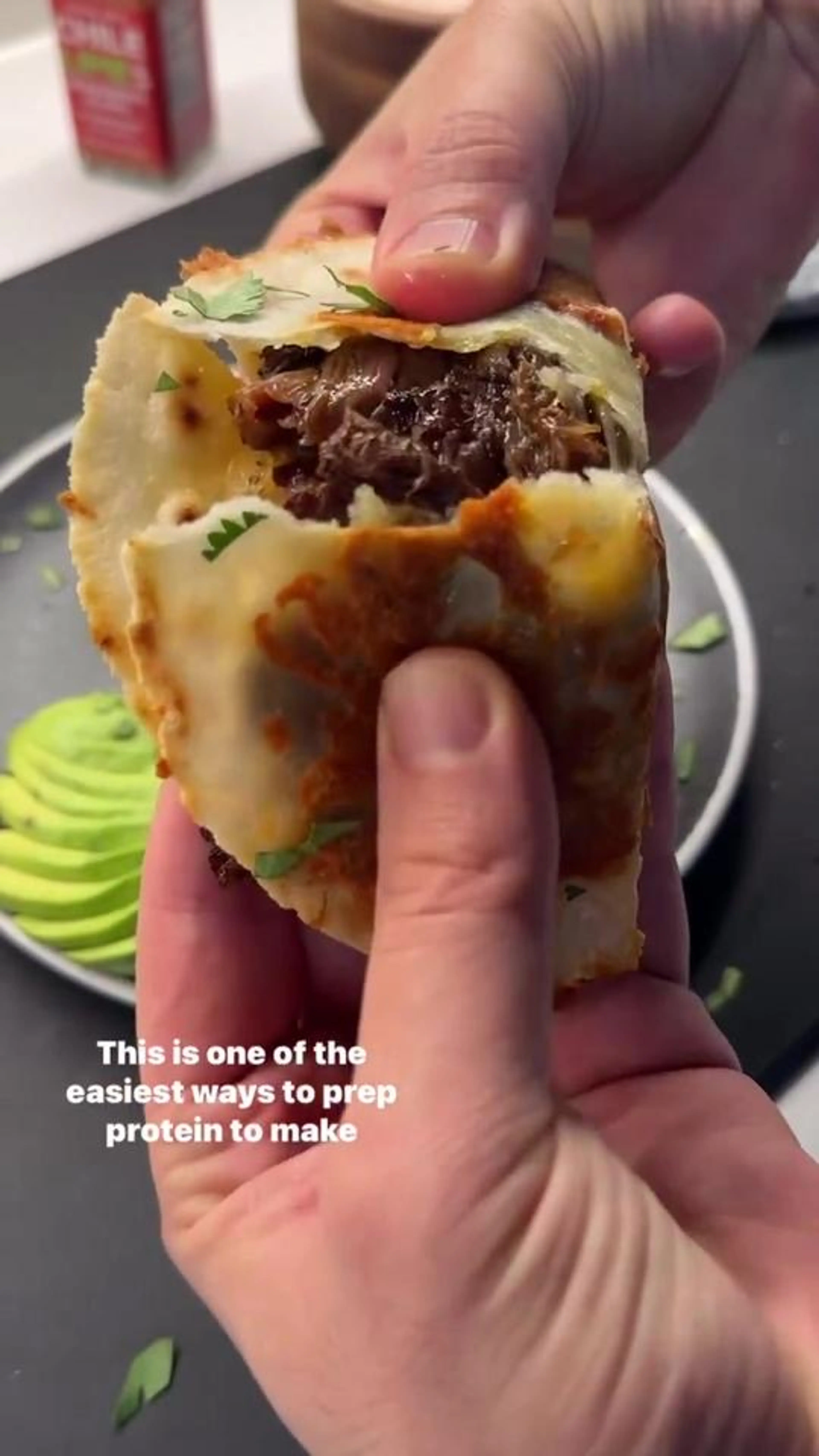 Chuck Roast Meat (For Tacos, Quesadillas, Etc.)