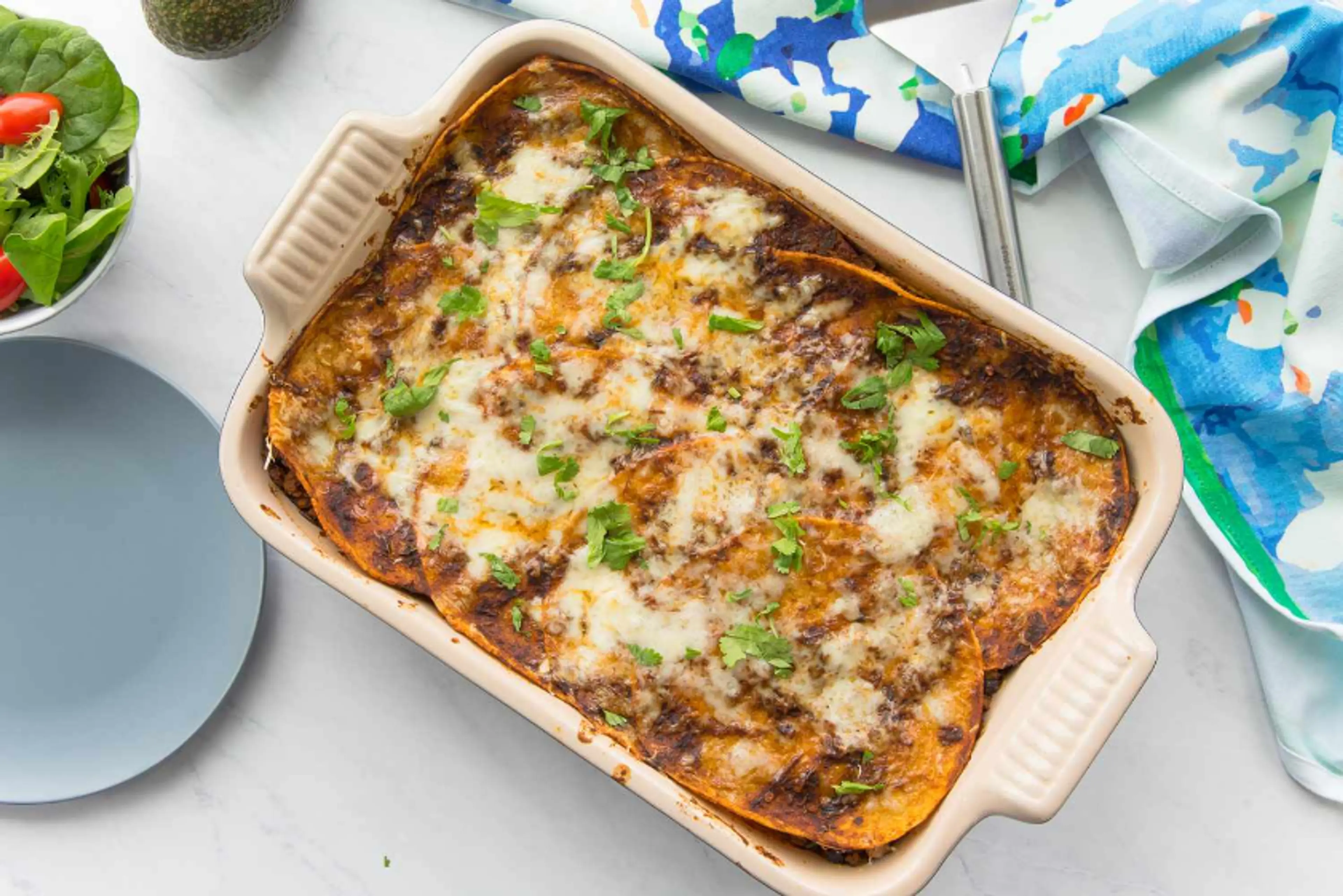 Beef Enchilada Casserole