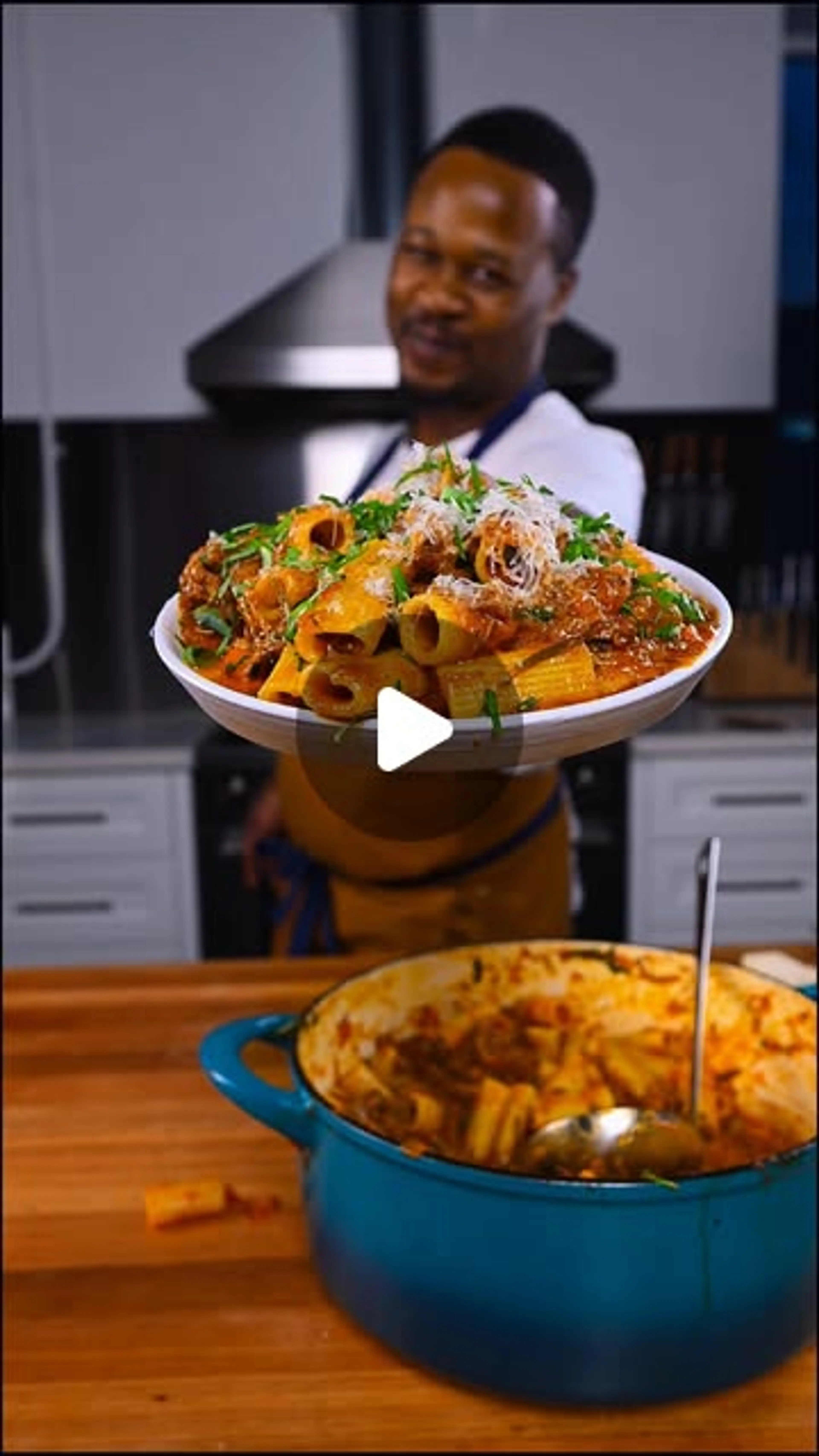 One-pot Braised Beef Rigatoni