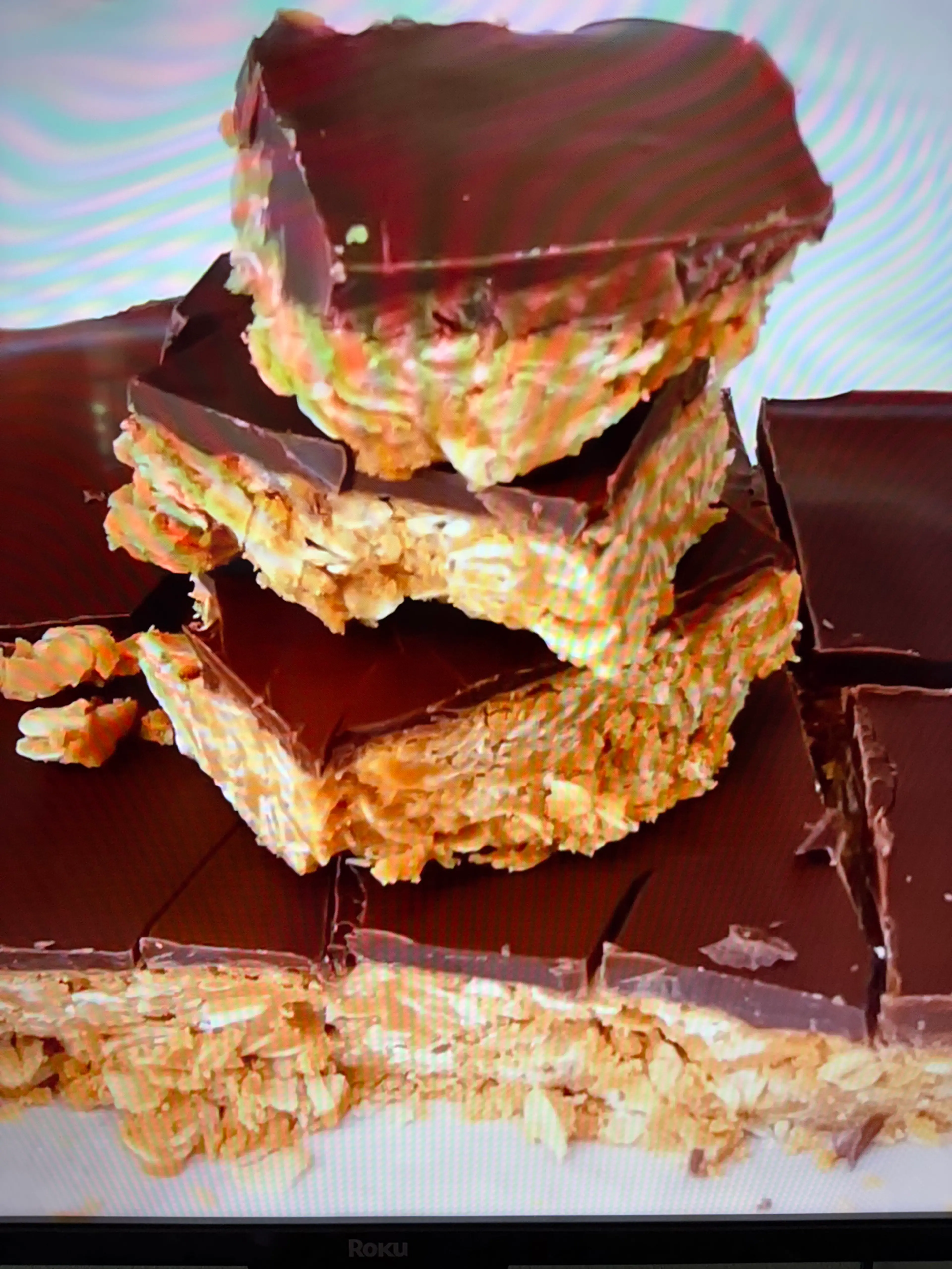 No Bake Chocolate peanut butter bars