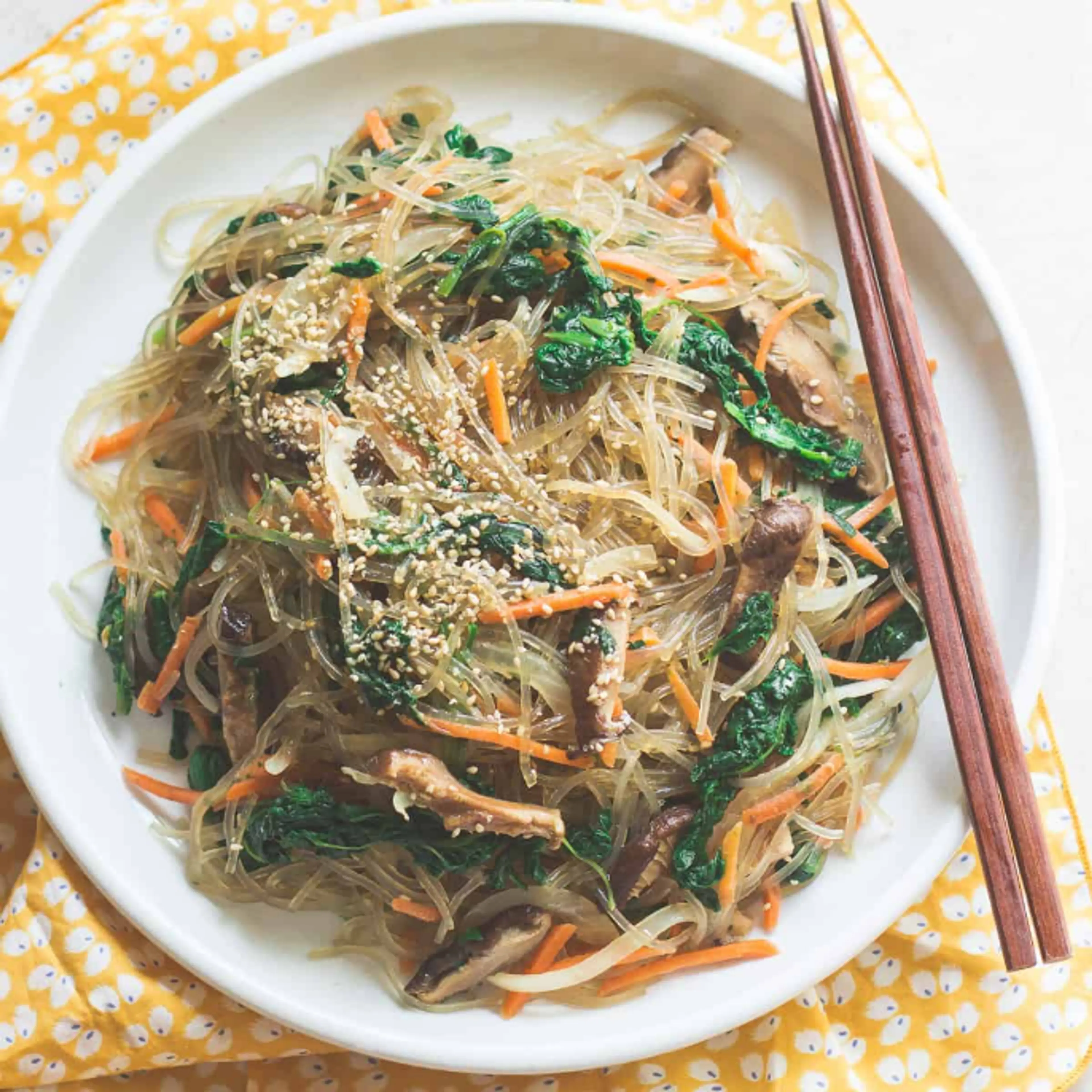 Vegetarian Japchae