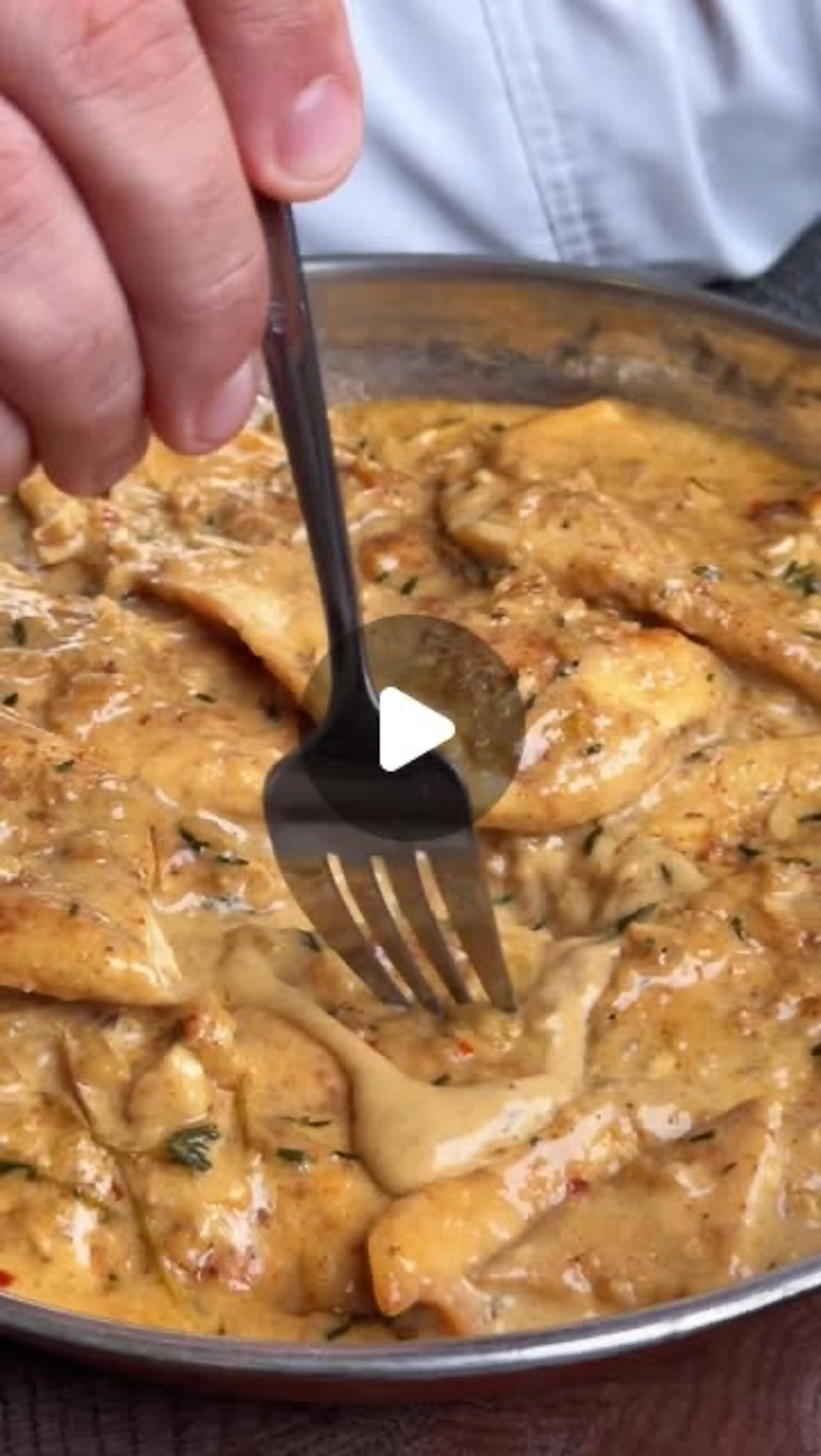 Курочка В Сливочно-тимьянном Соусе