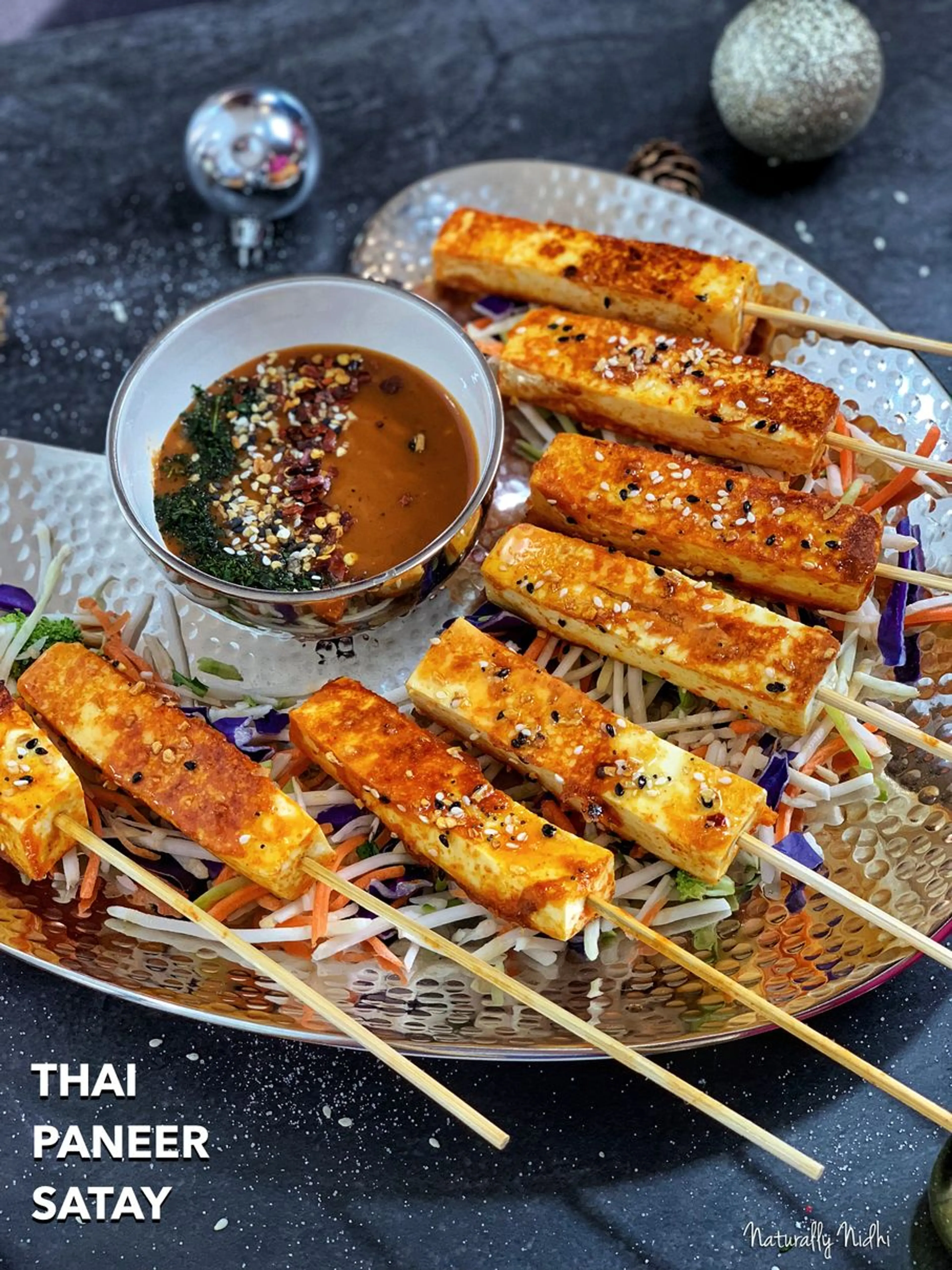 Thai Paneer Satay