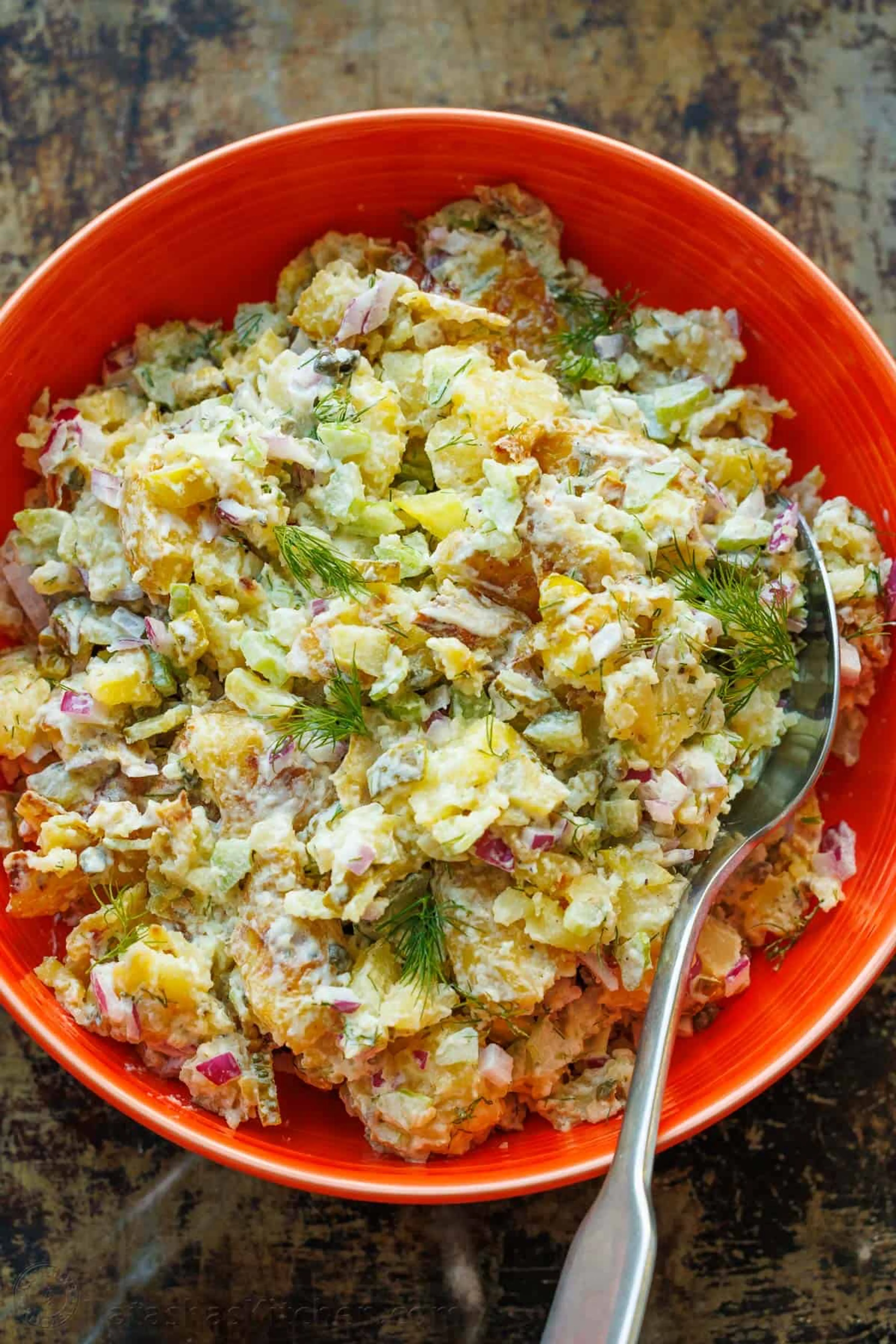 Smashed Potato Salad Recipe
