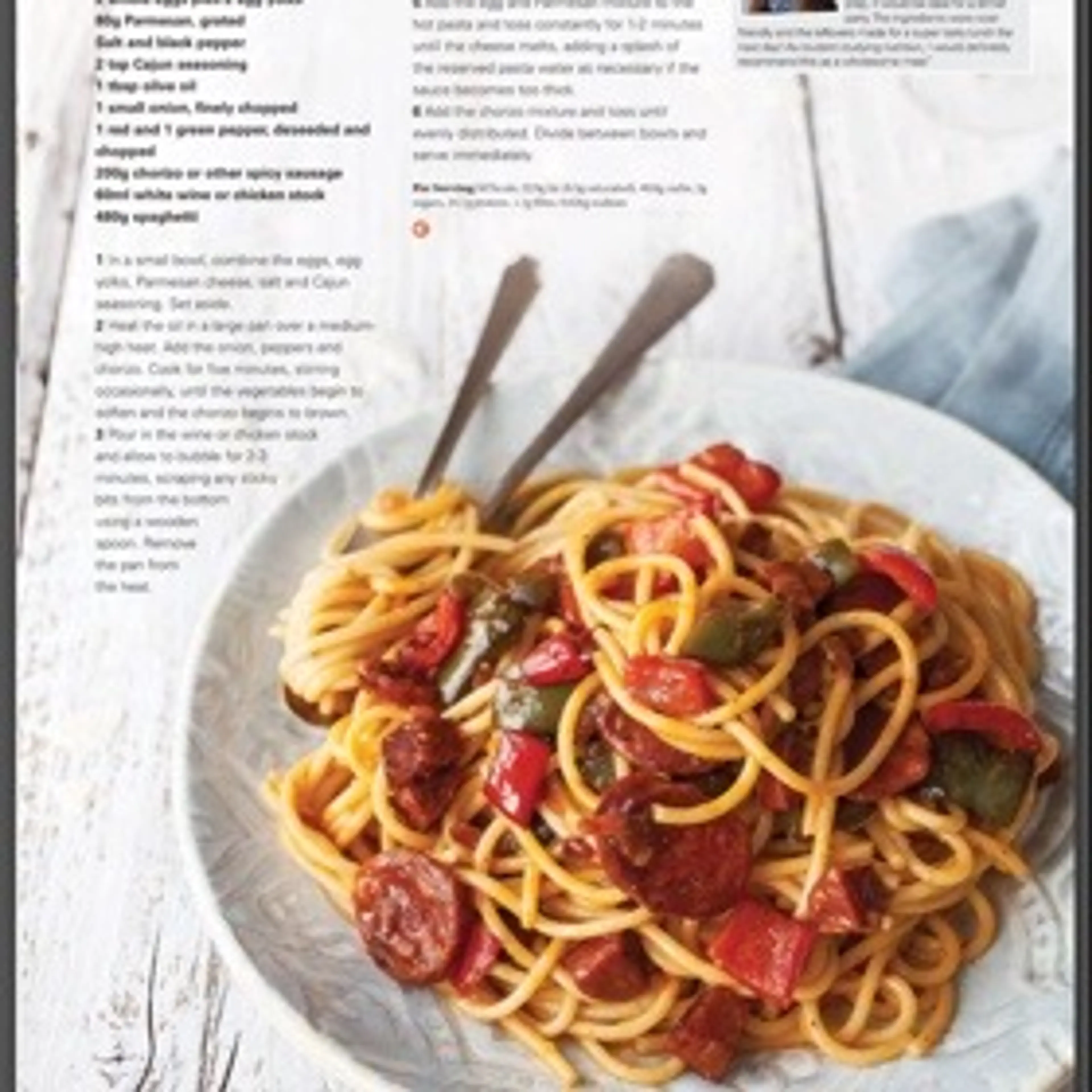 Cajun "Carbonara"