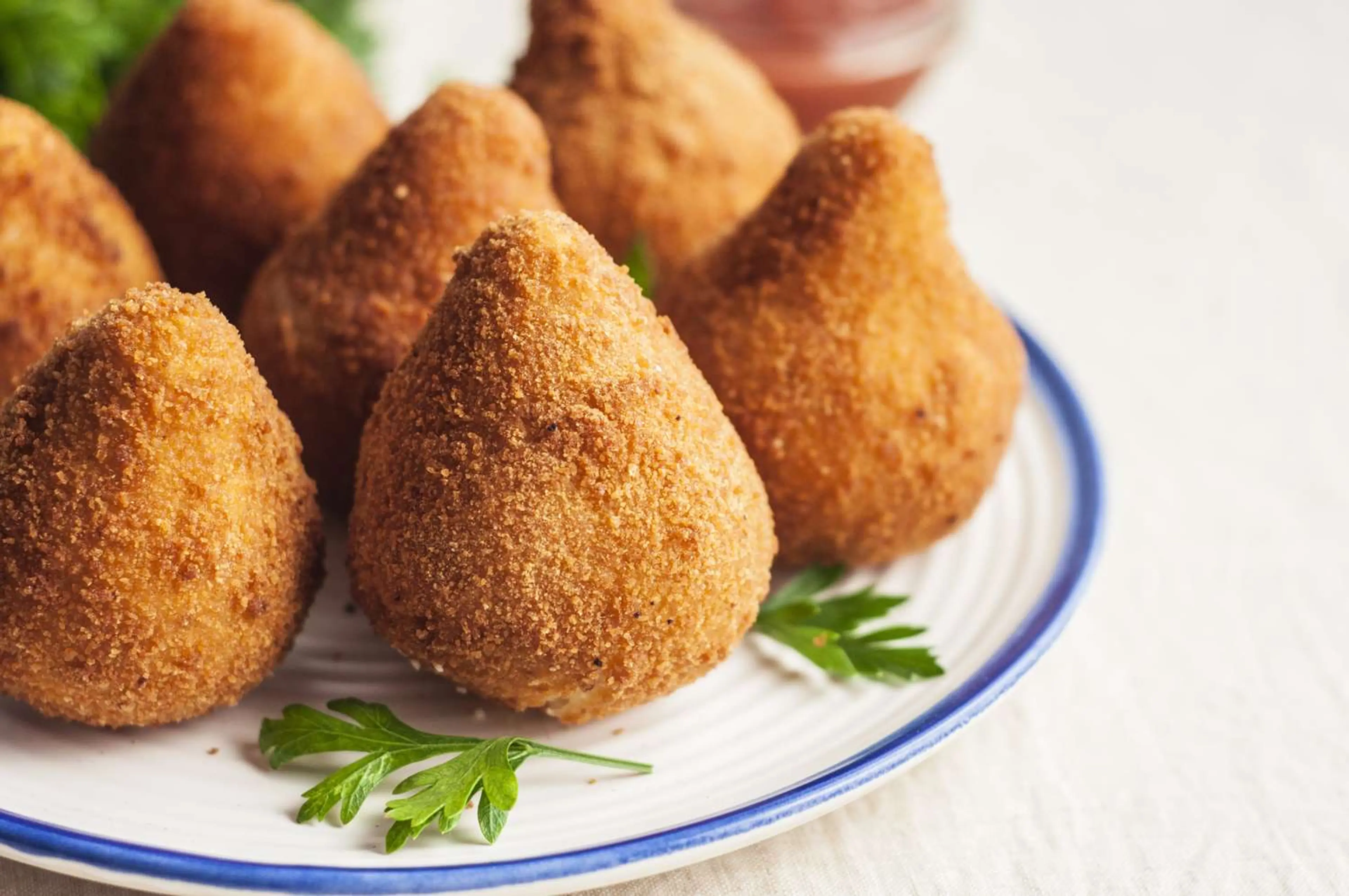 Coxinha (Brazilian Chicken Croquettes)
