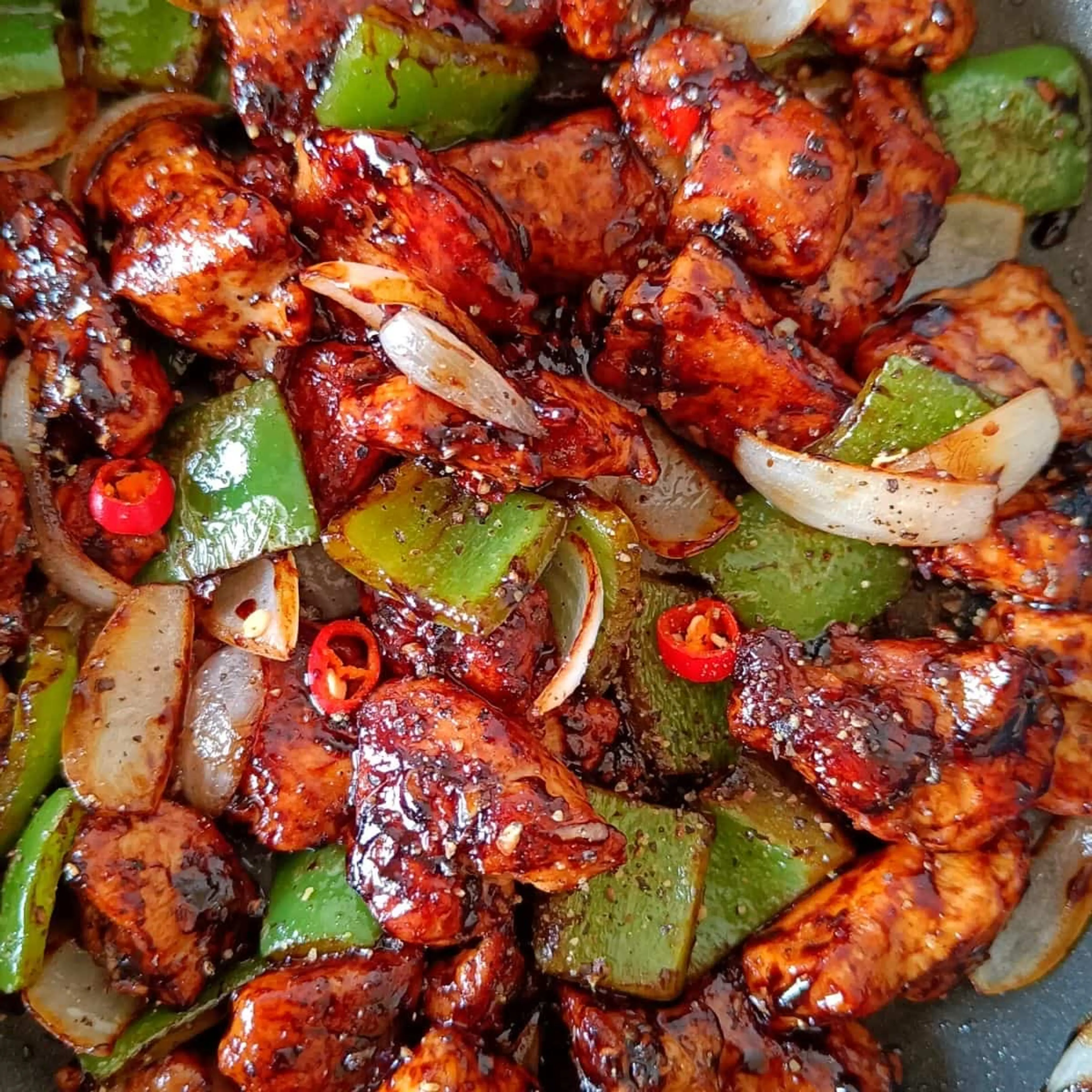 Easy Black Pepper Chicken Recipe