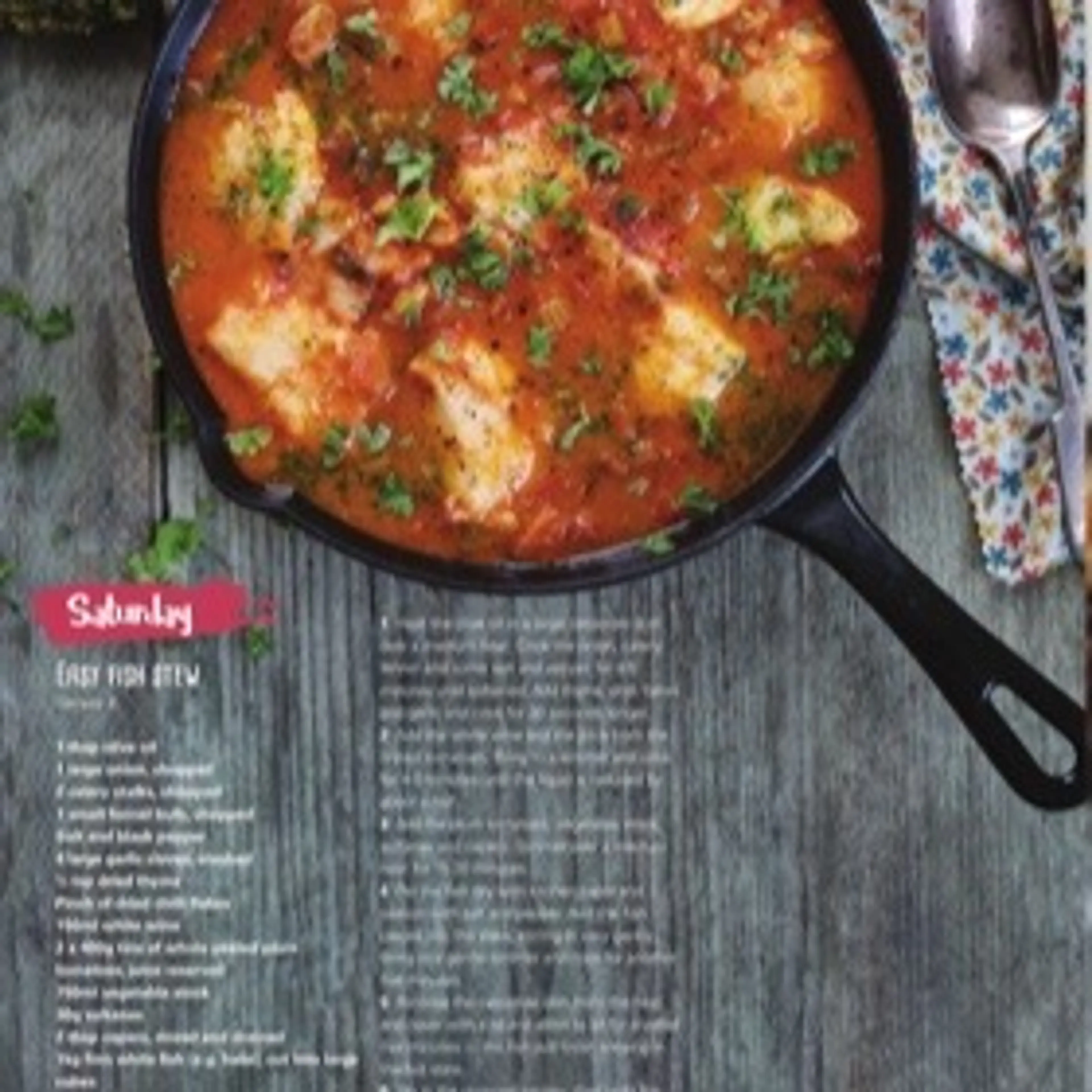 EASY FISH STEW