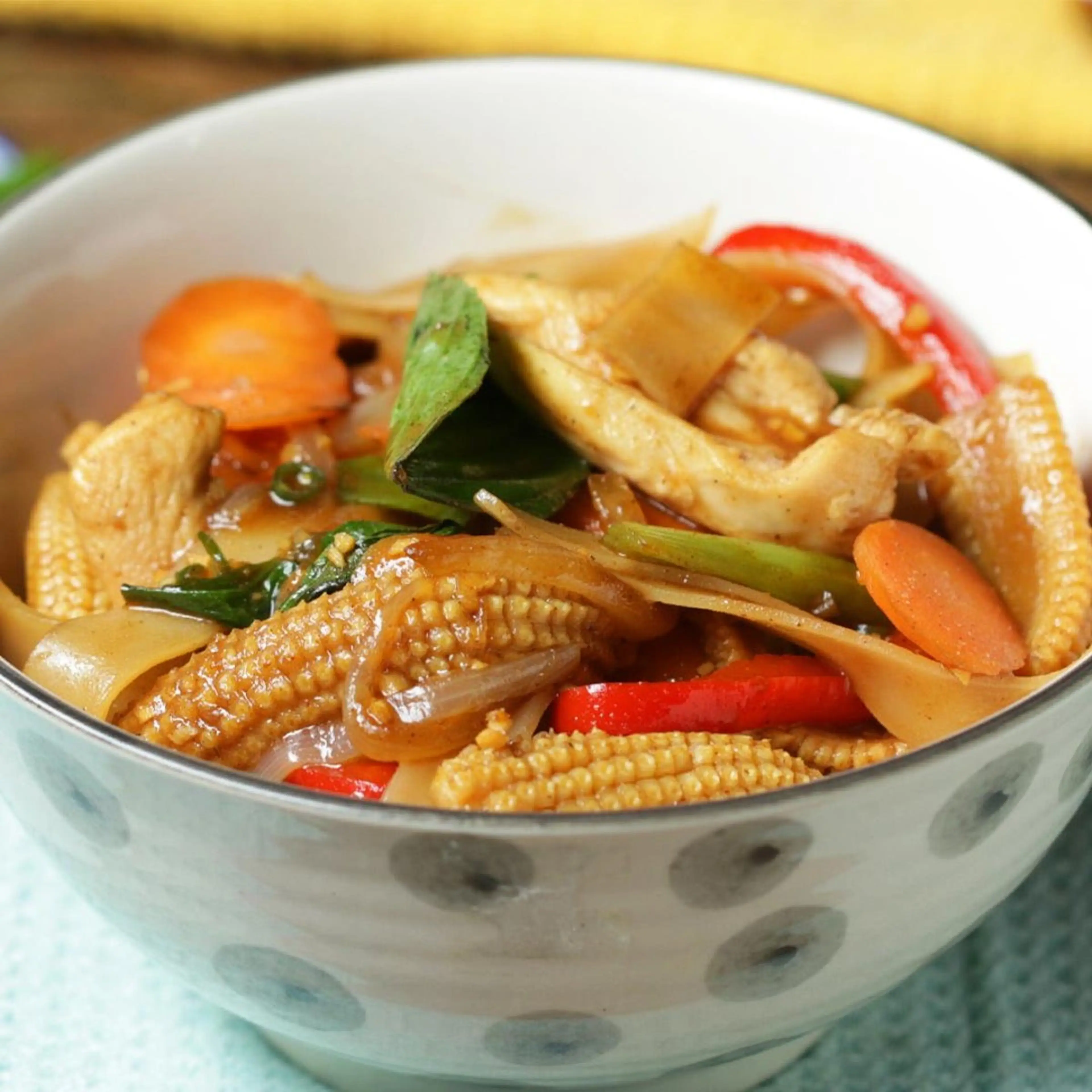 One-Pan Drunken Noodles Recipe by Tasty