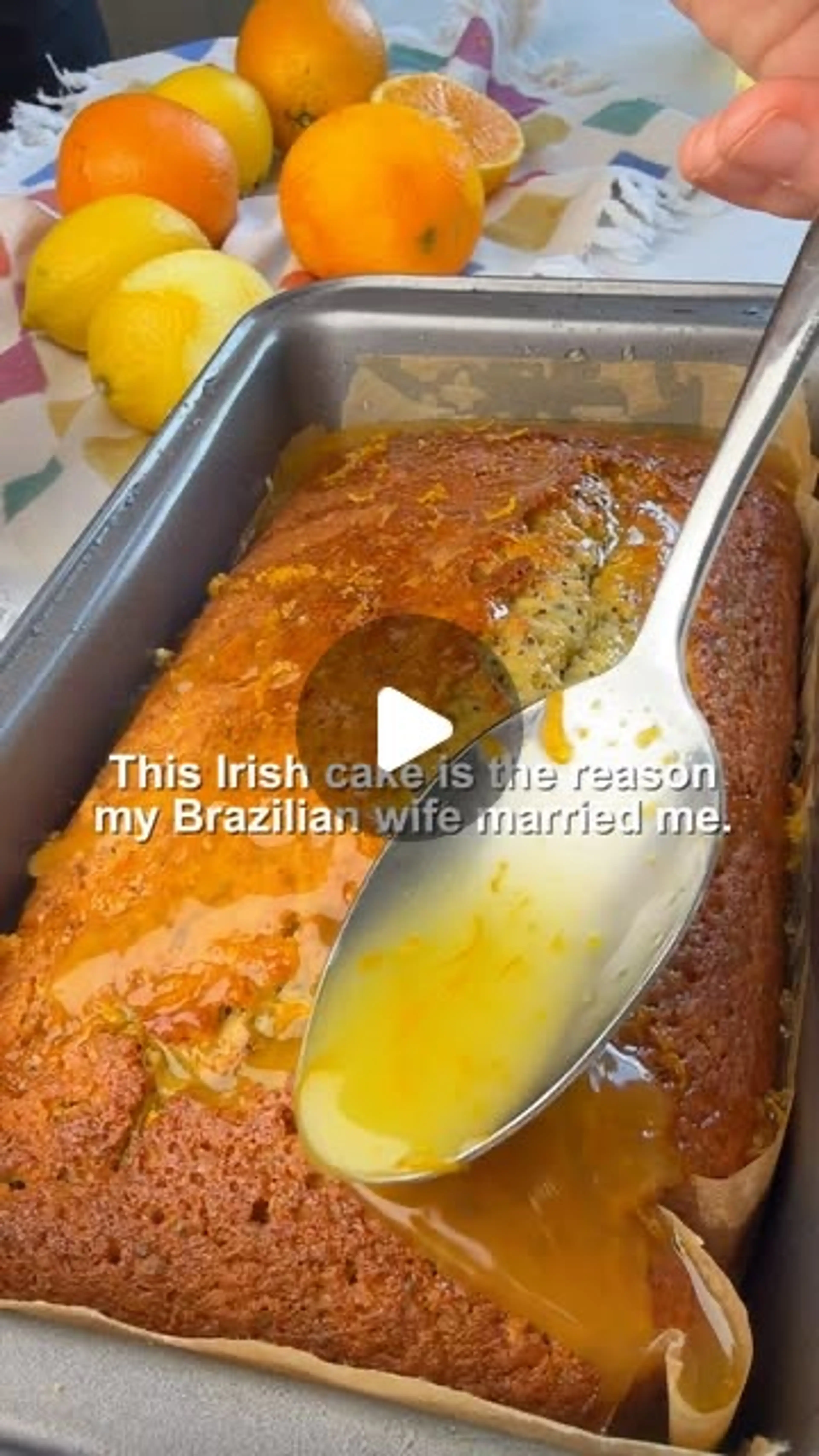 Irish Mead Citrus Loaf Cake