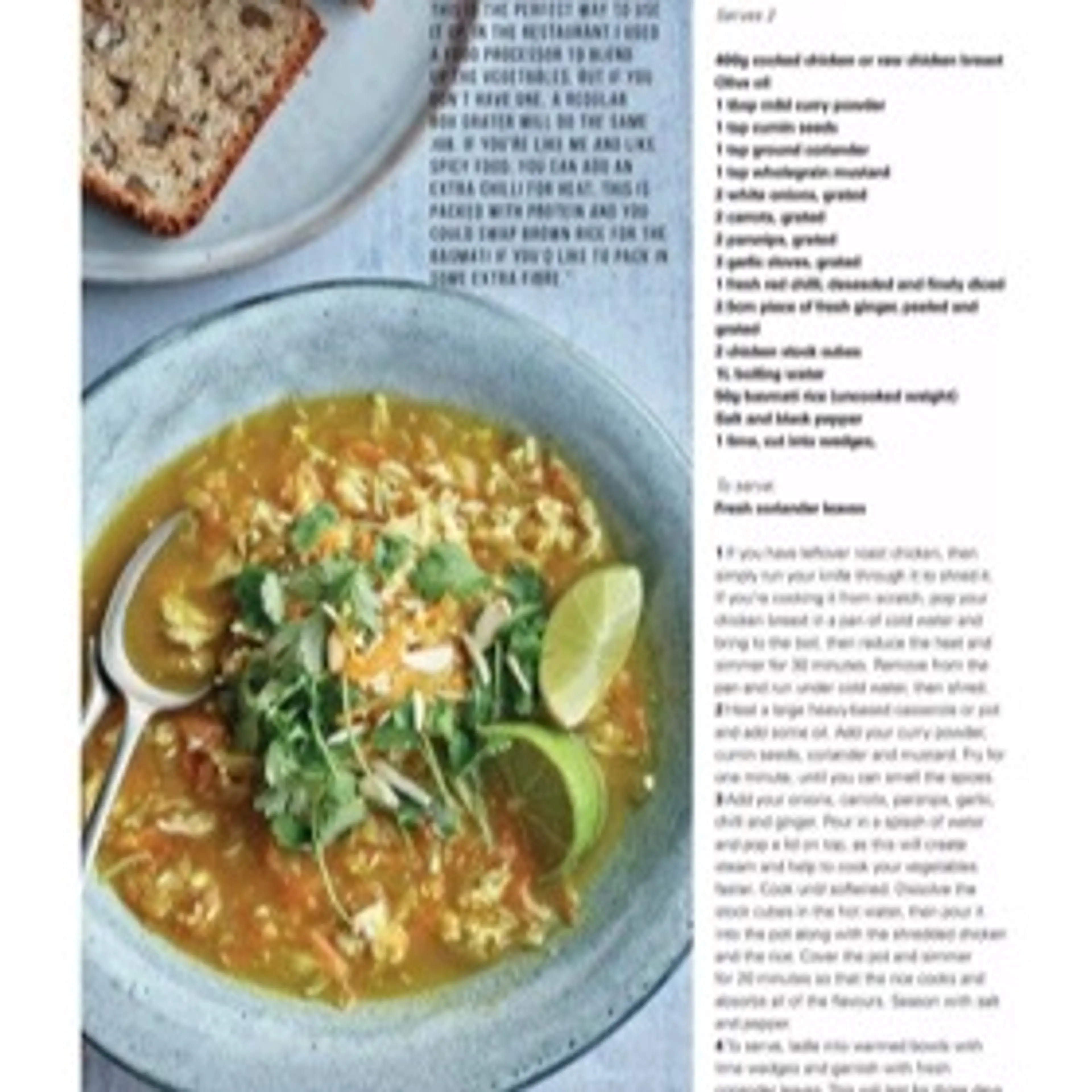 CHICKEN CURRY SOUP