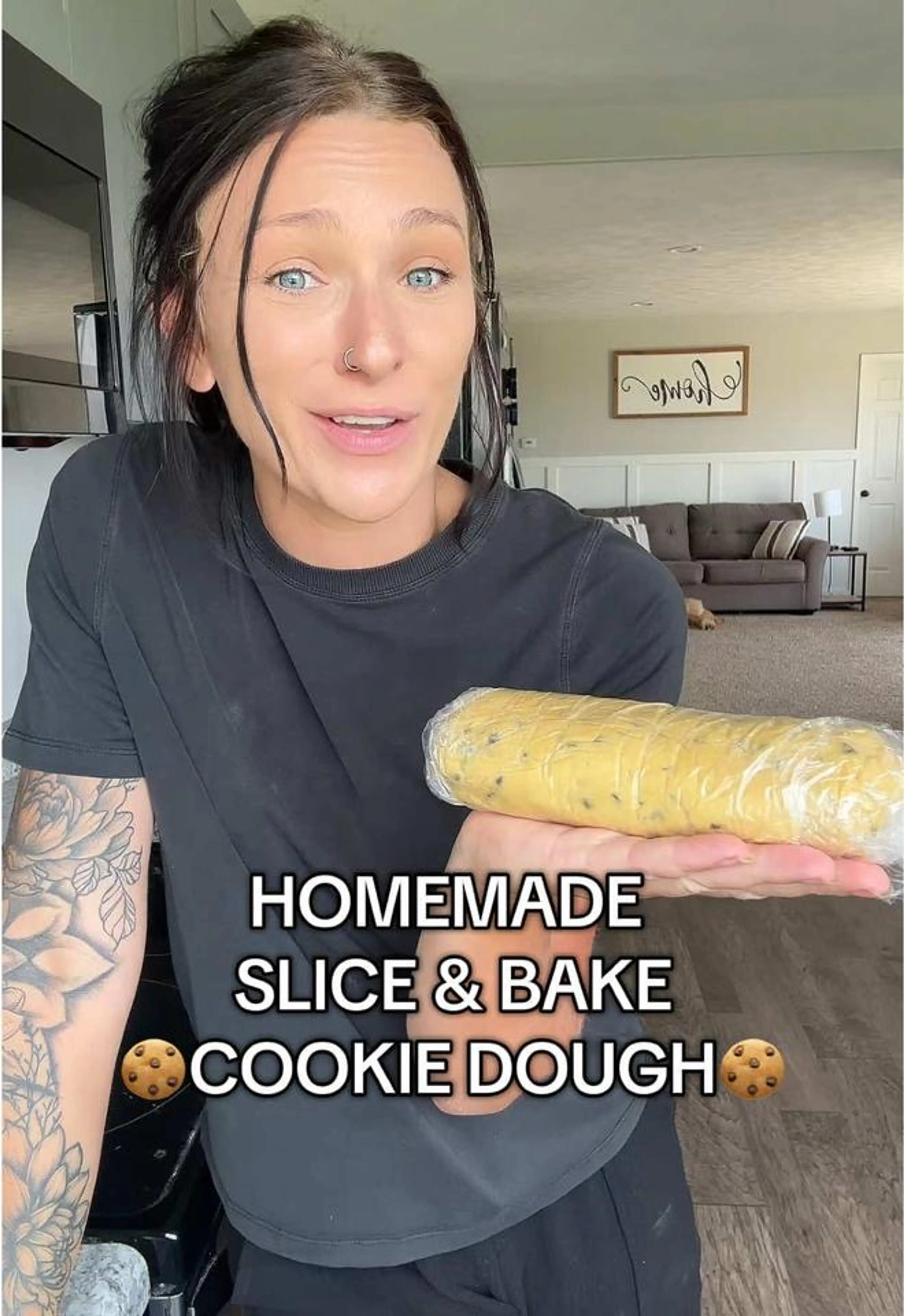 Homemade Slice & Bake Cookie Dough