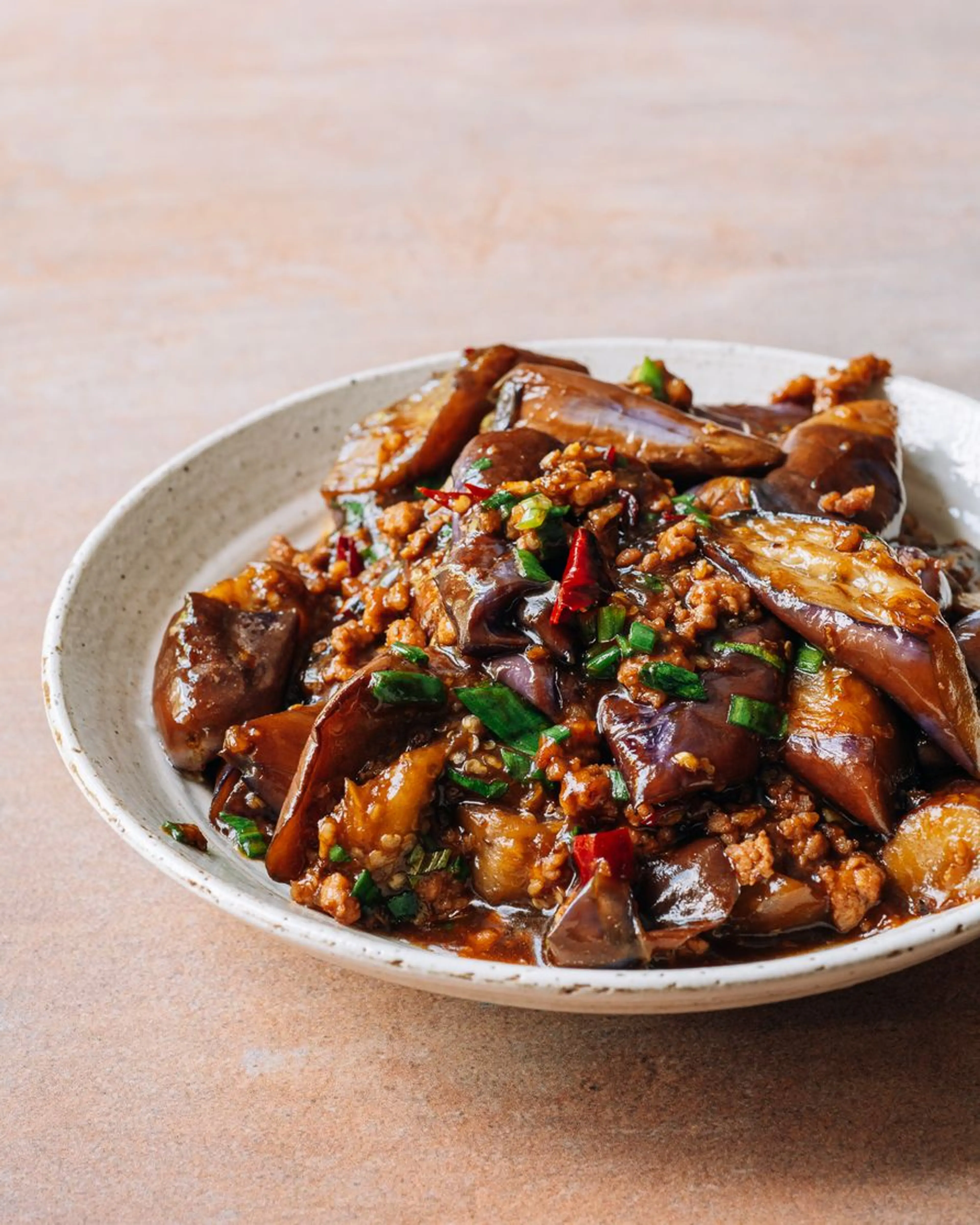 Chinese Eggplant with Garlic Sauce