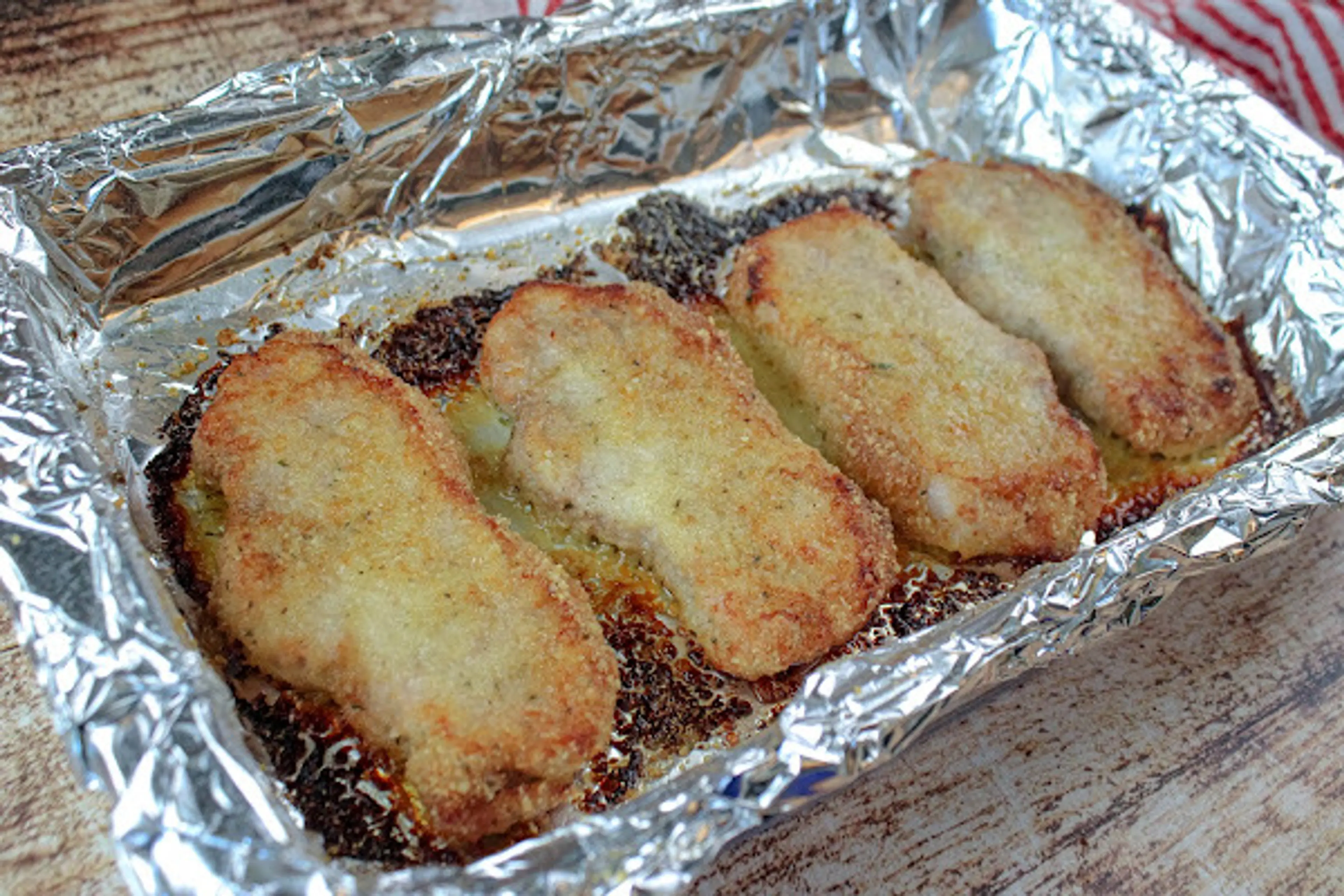 Parmesan Baked Pork Chops