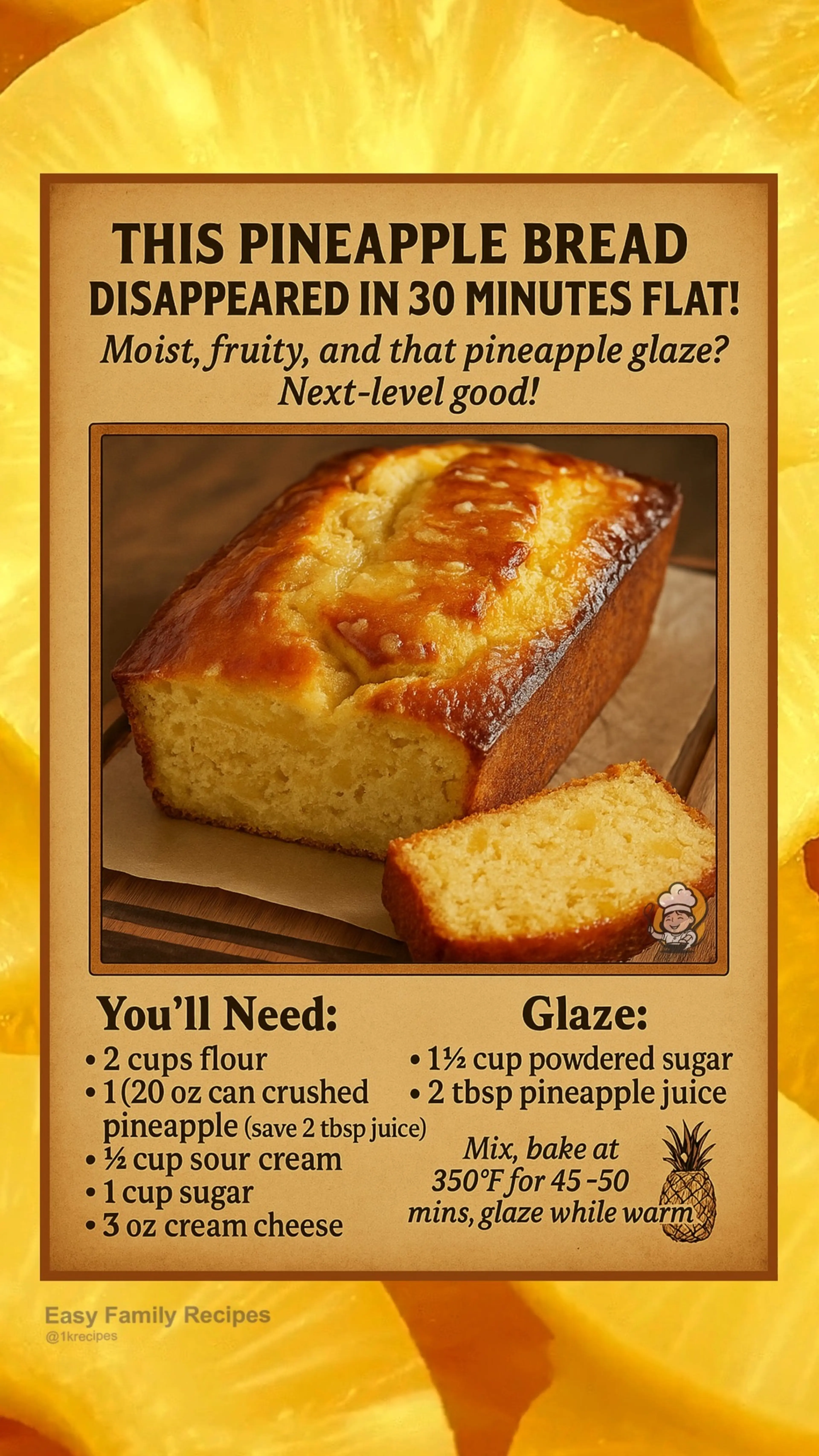 Pineapple Bread