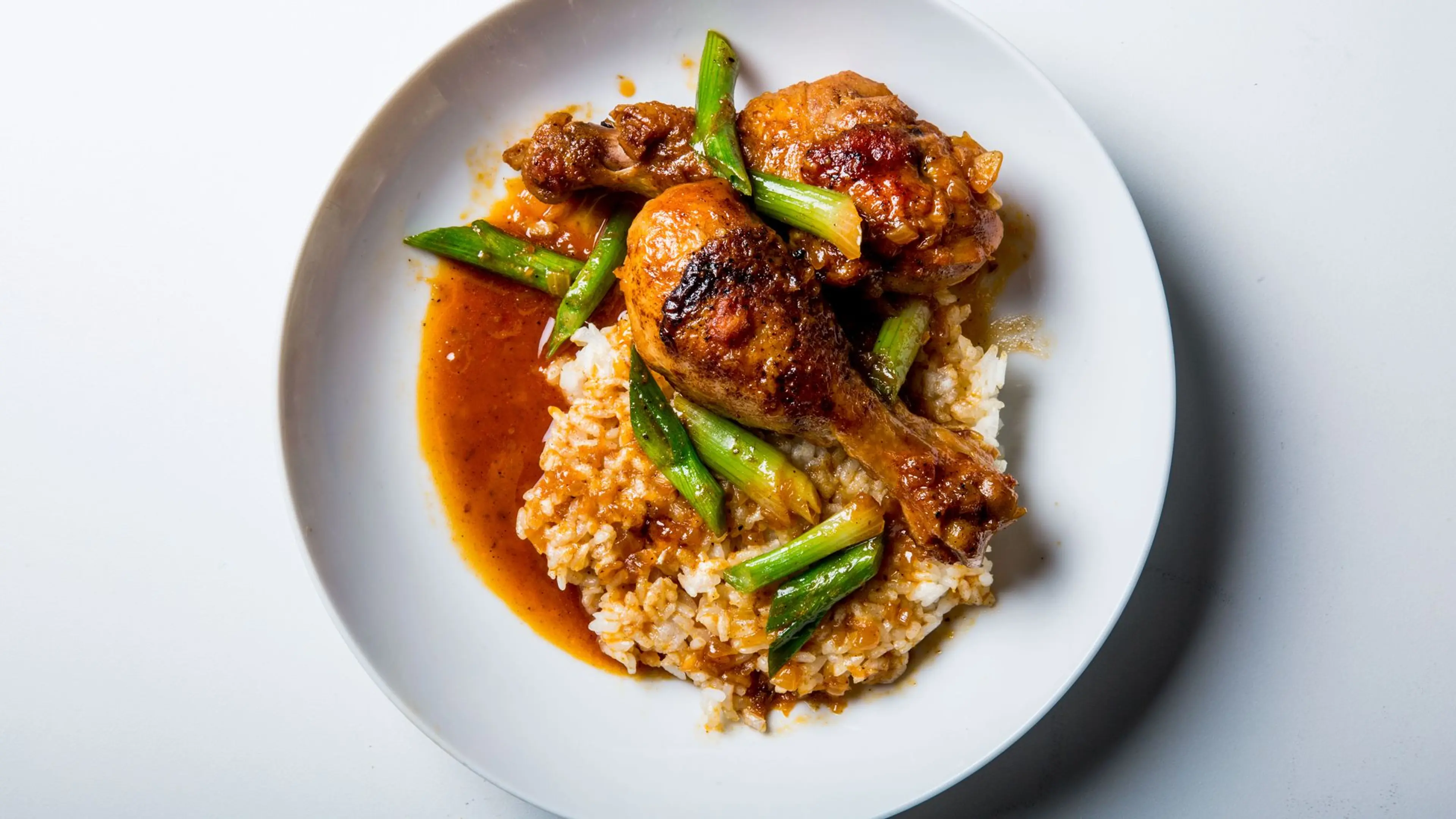Korean Gochujang-Braised Chicken and Crispy Rice