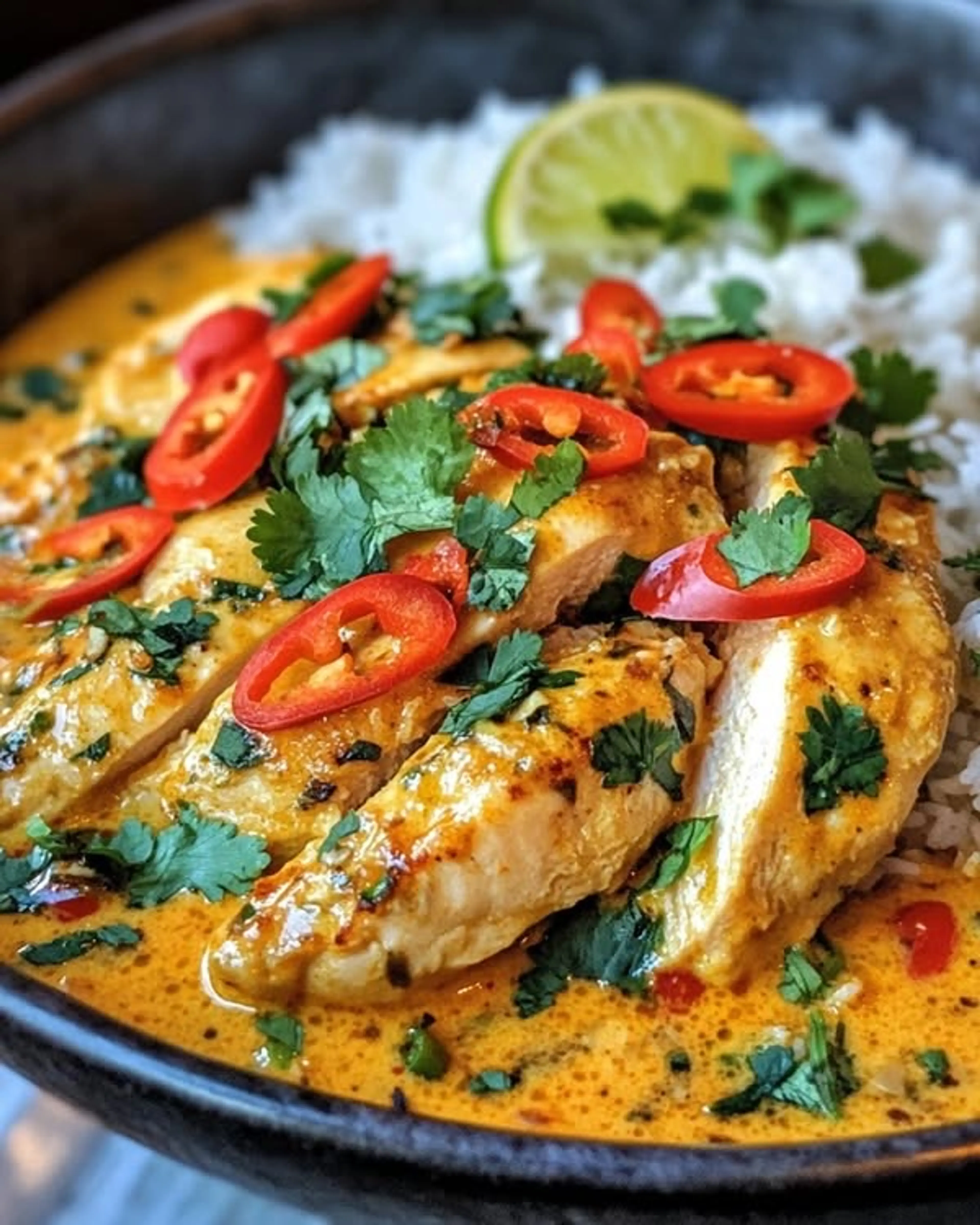 Creamy Thai Coconut Curry Chicken