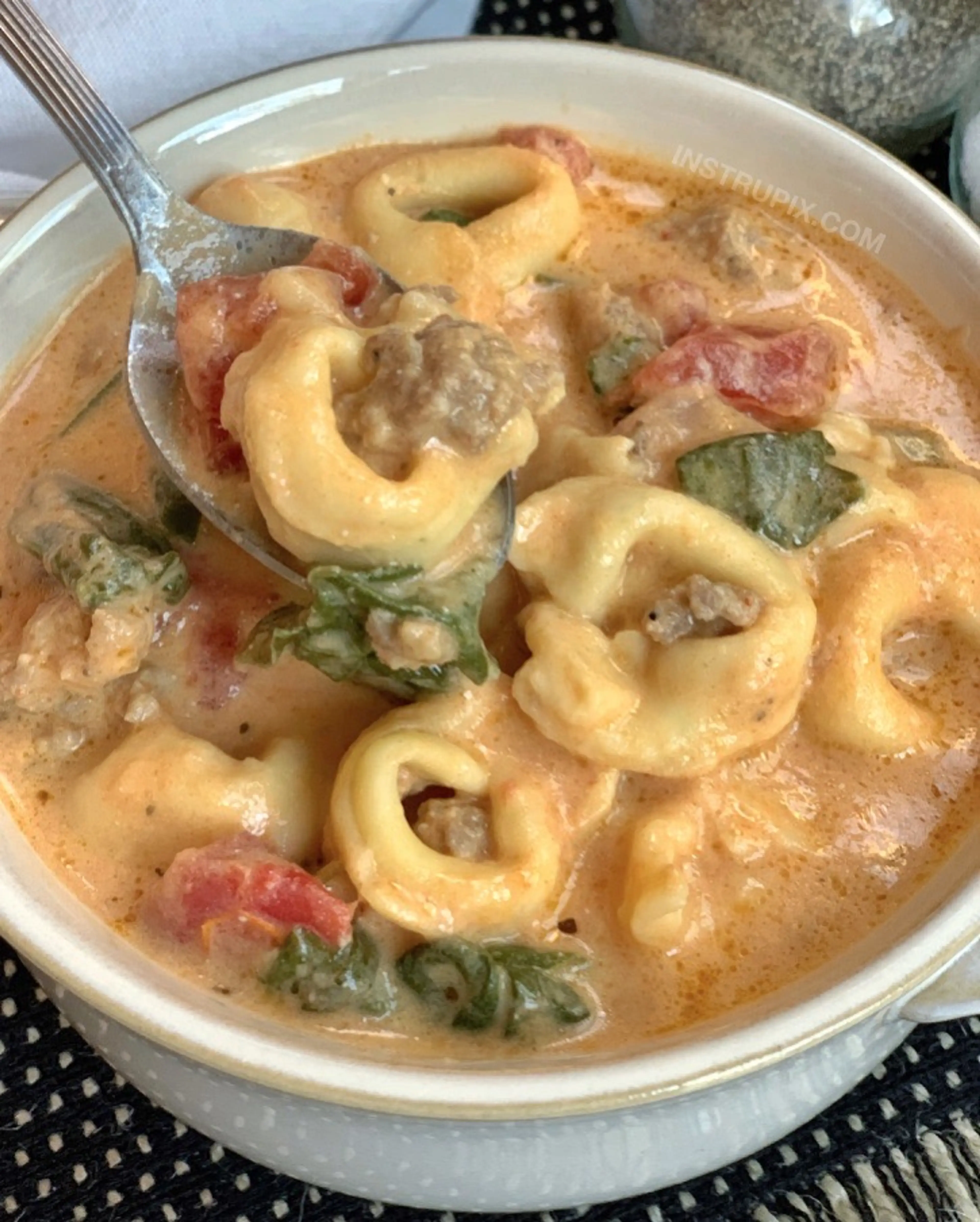 Tortellini & Sausage Soup