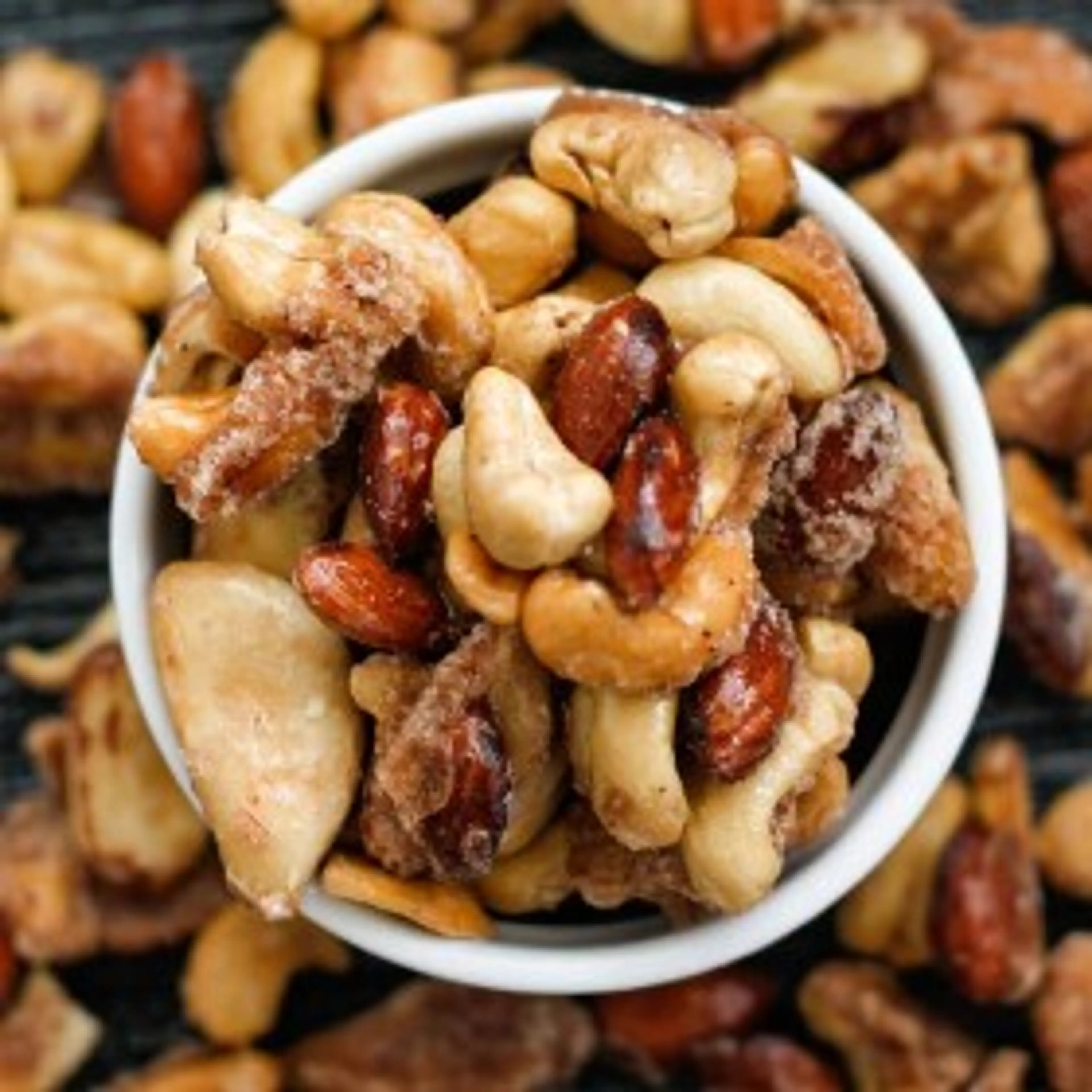 Easy Stovetop Sugar Free Candied Nuts (Keto, Paleo, Vegan)