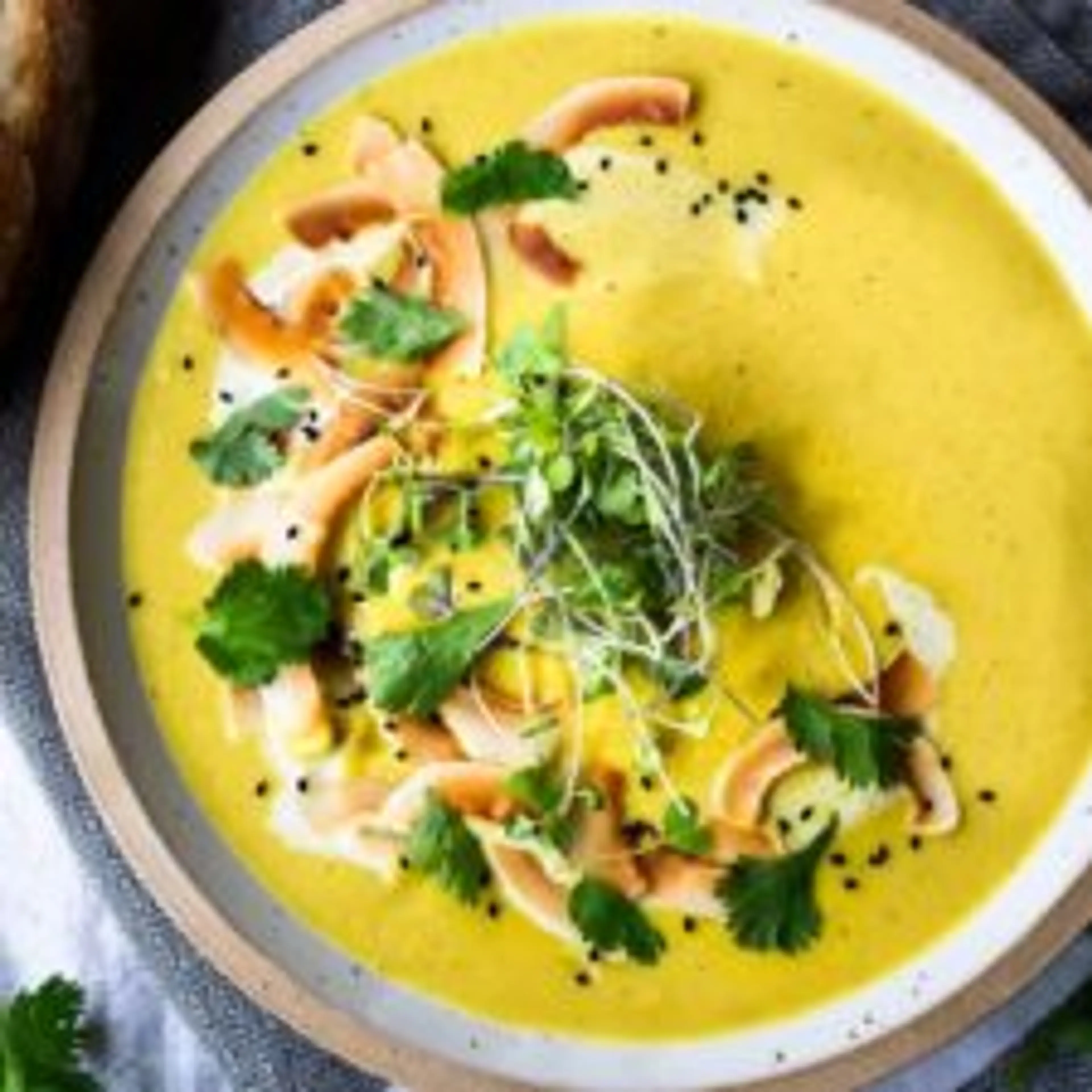 Curried Cauliflower Soup Recipe