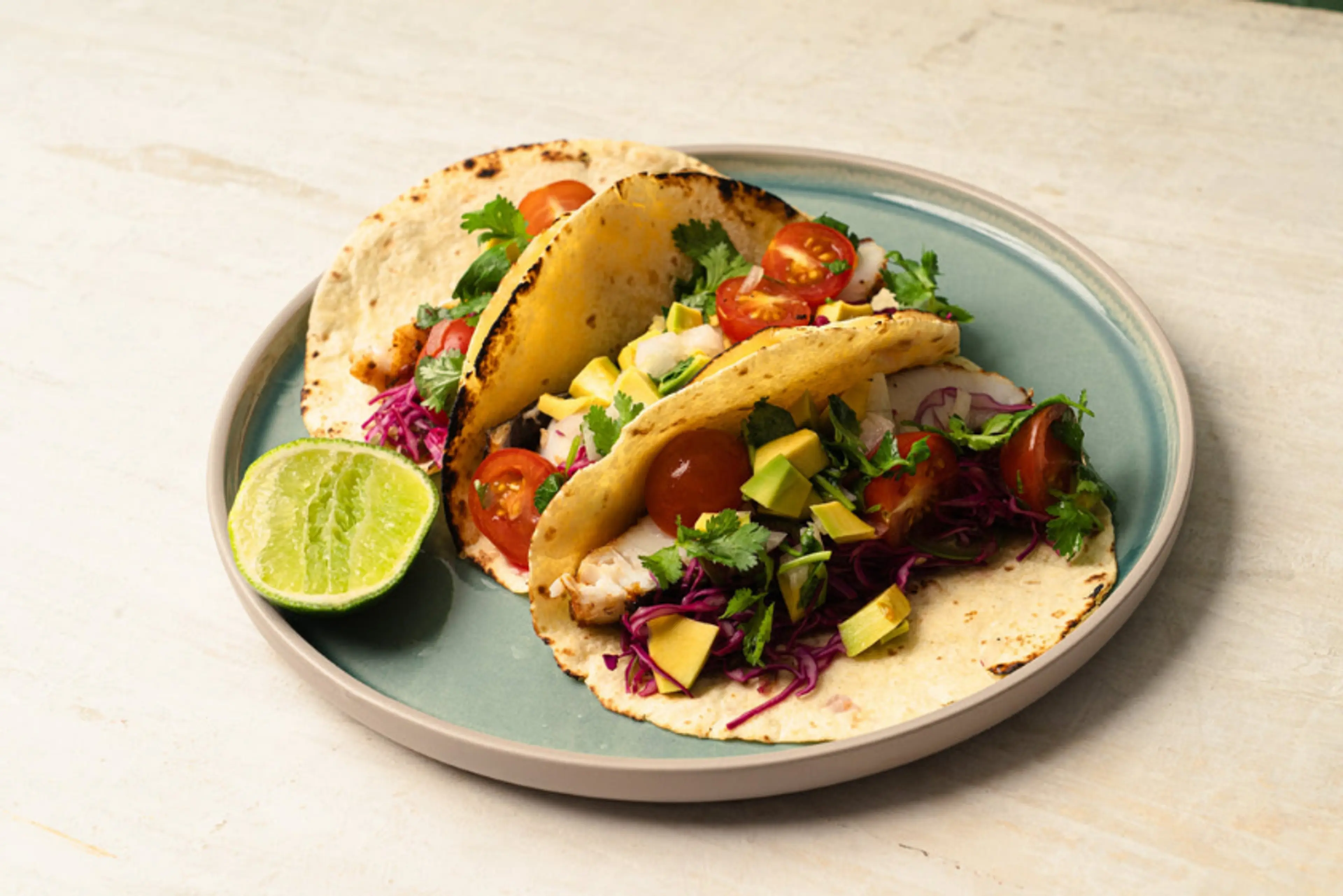 Blackened fish tacos