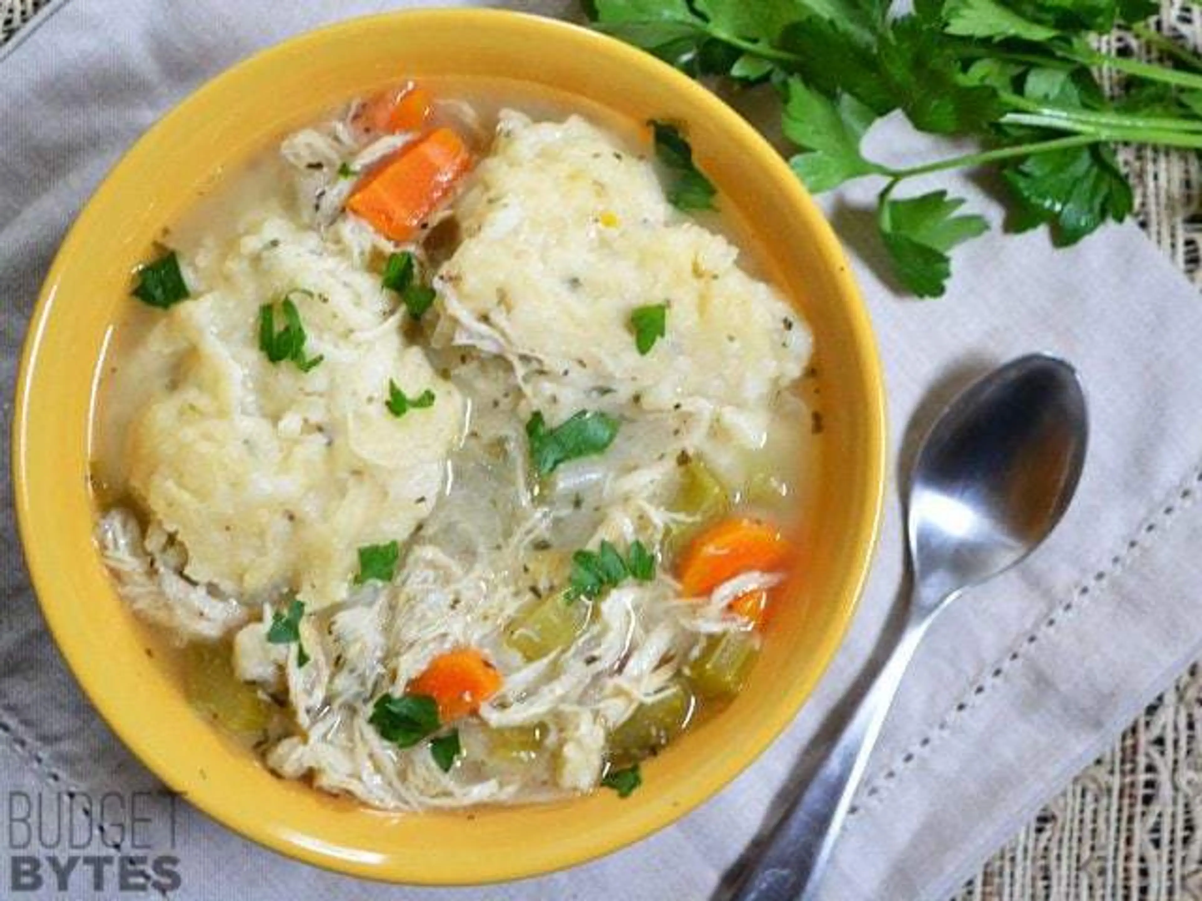 Slow Cooker Chicken & Dumplings