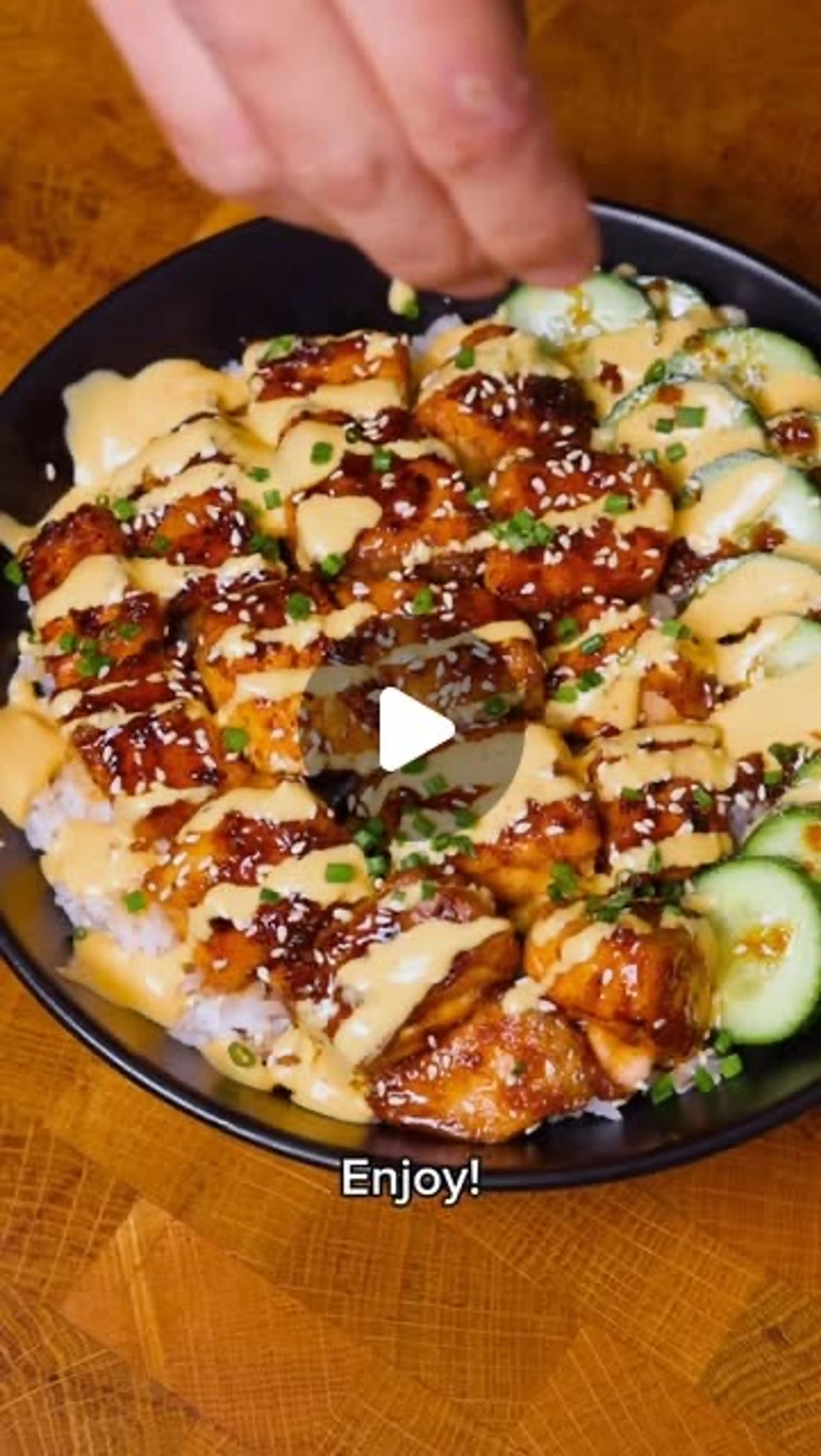 Honey Garlic Salmon Rice Bowl in 30 Minutes | Umami