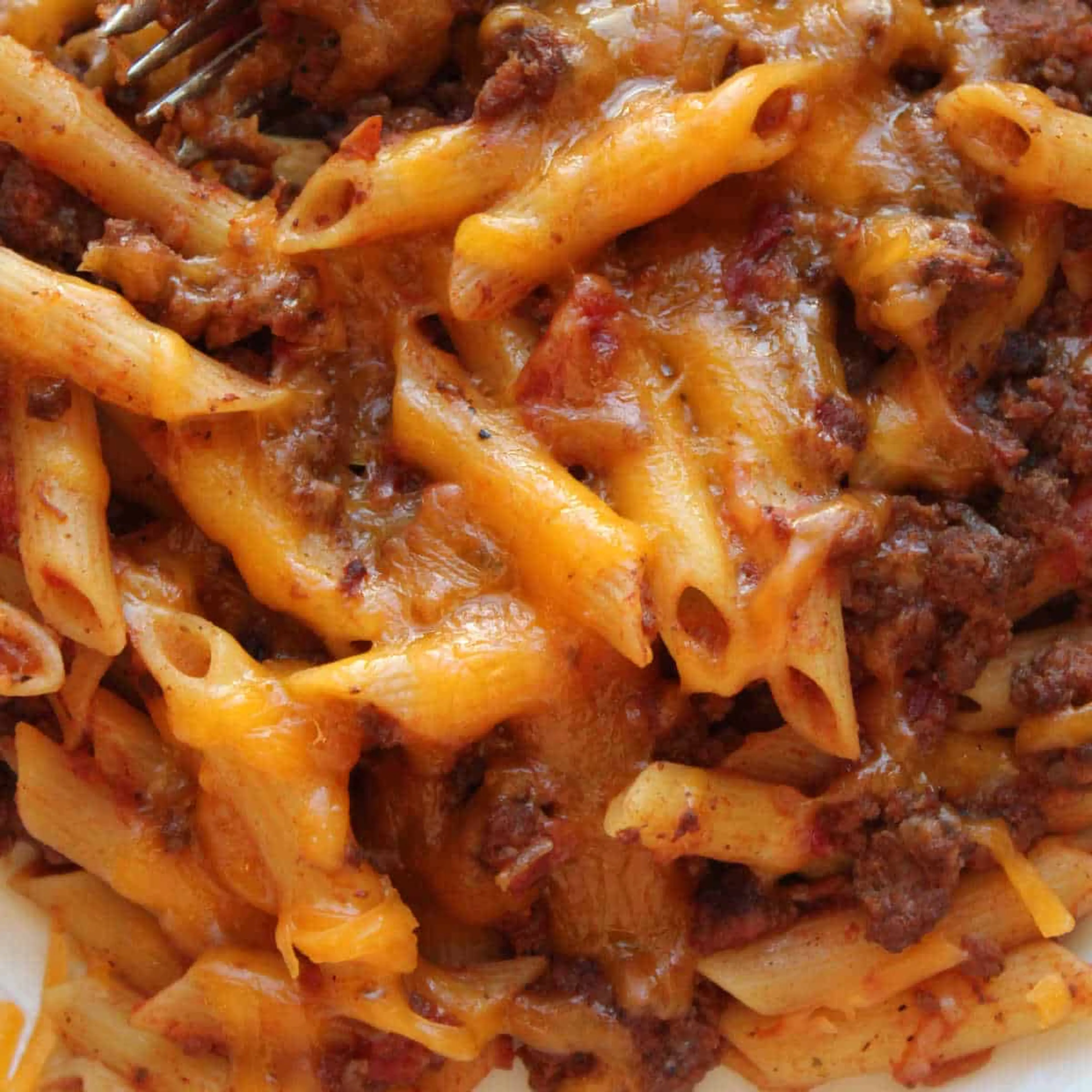 Cheesy Pasta and Beef Casserole