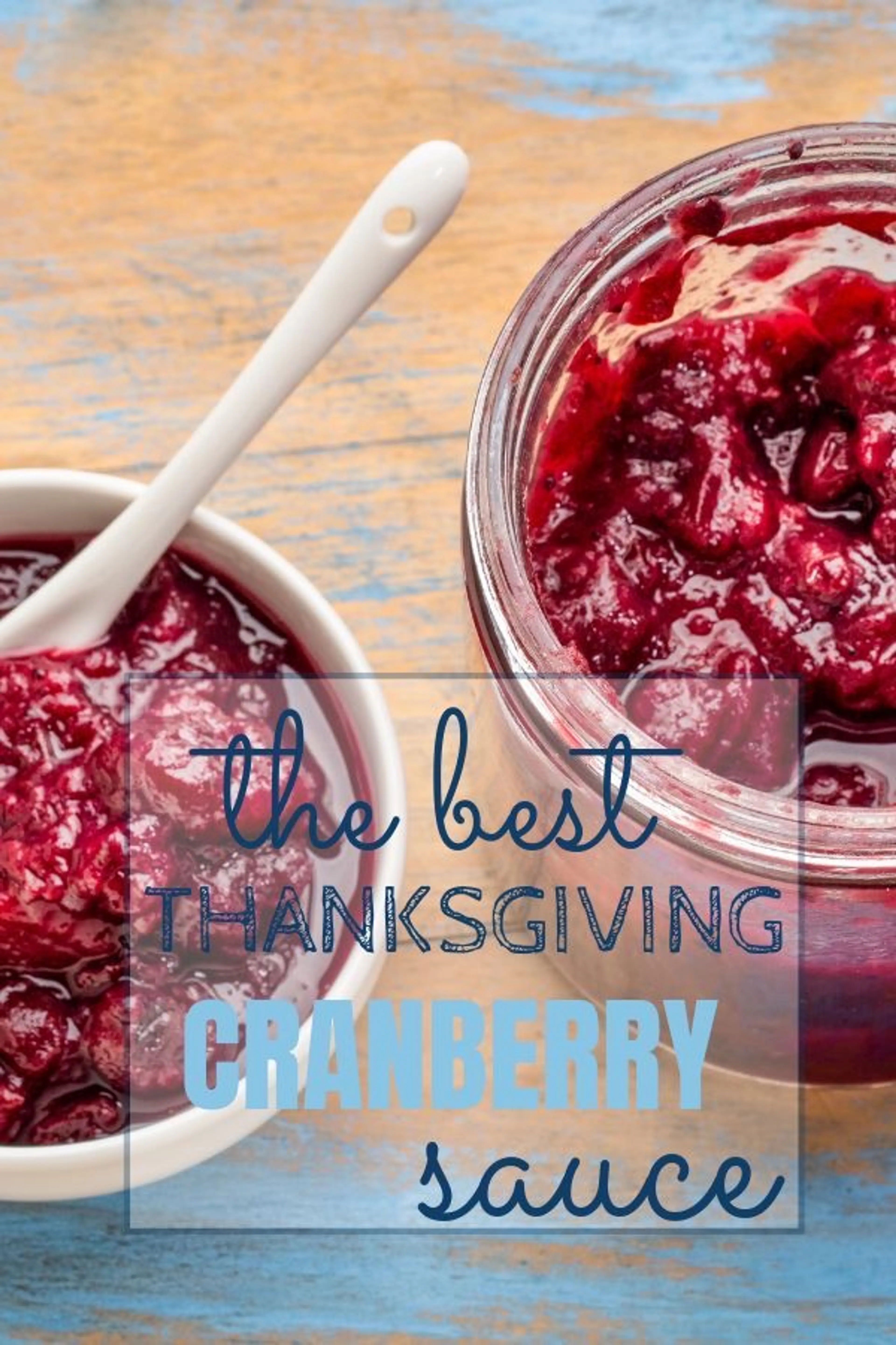 Thanksgiving's Best Cranberry Sauce