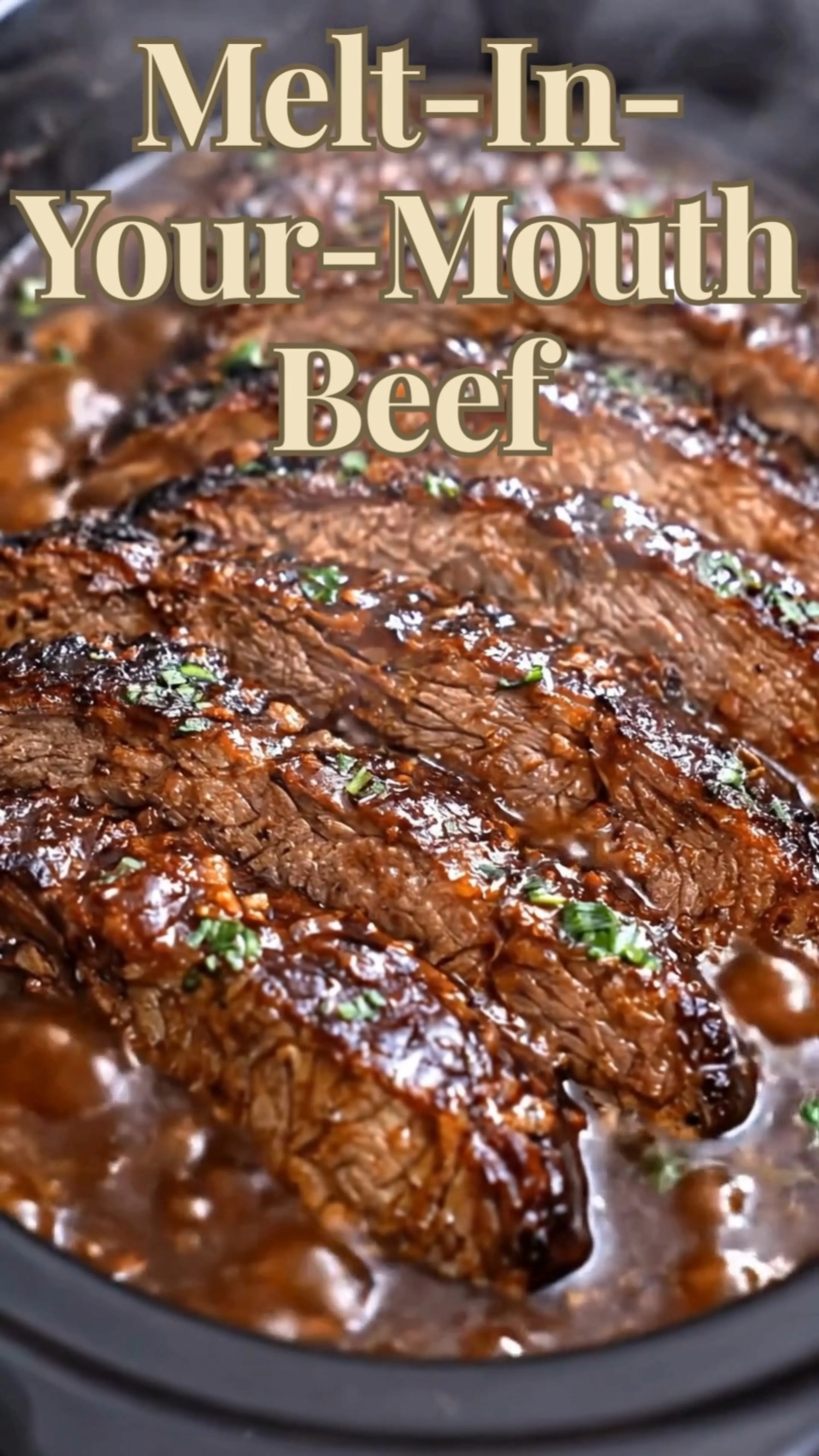 Slow Cooker Brown Sugar Garlic Beef