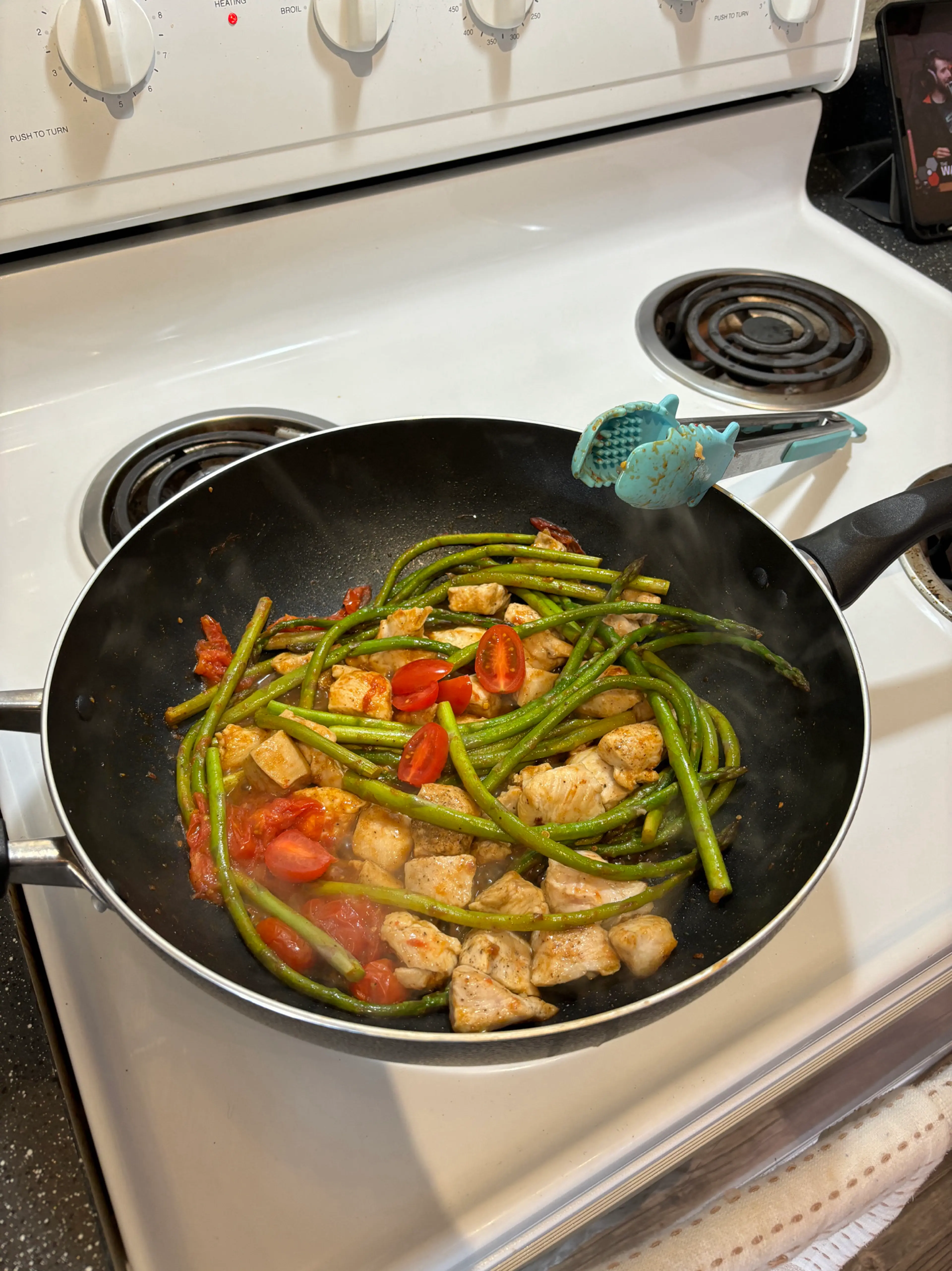One-Pan Balsamic Chicken and Asparagus