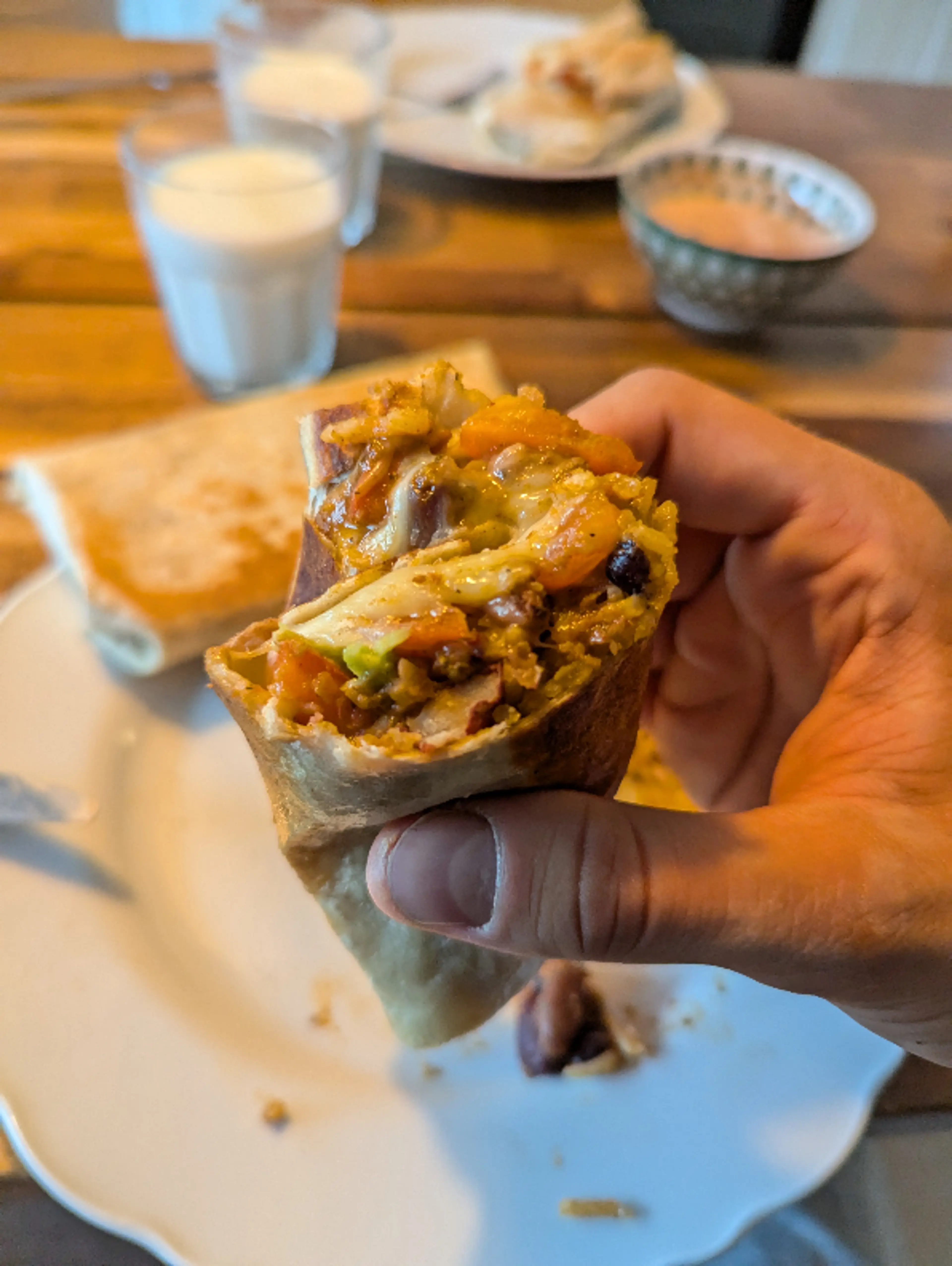 Burrito Med Bönor
